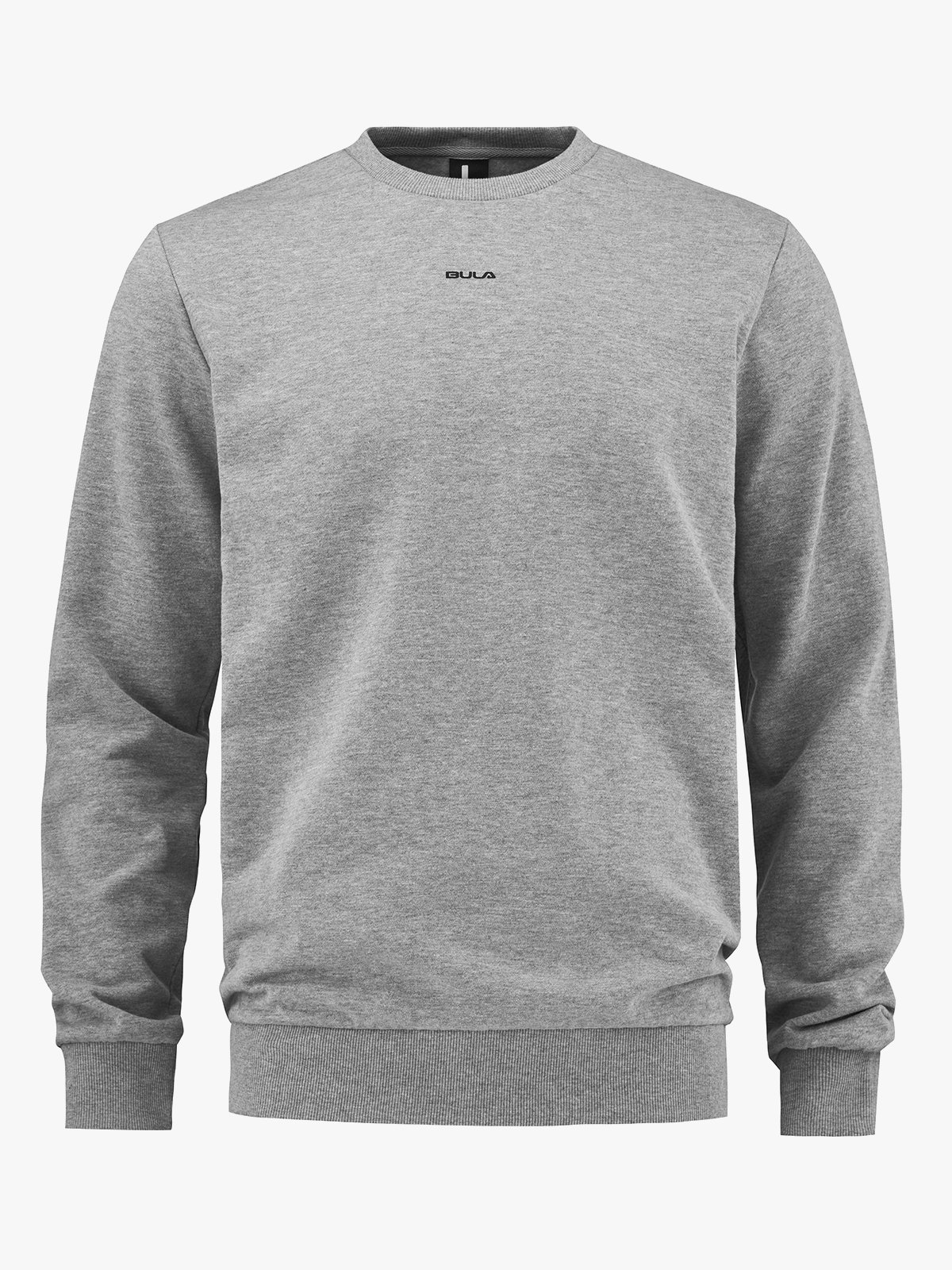 Bula Frame Logo Crew Grey Melange
