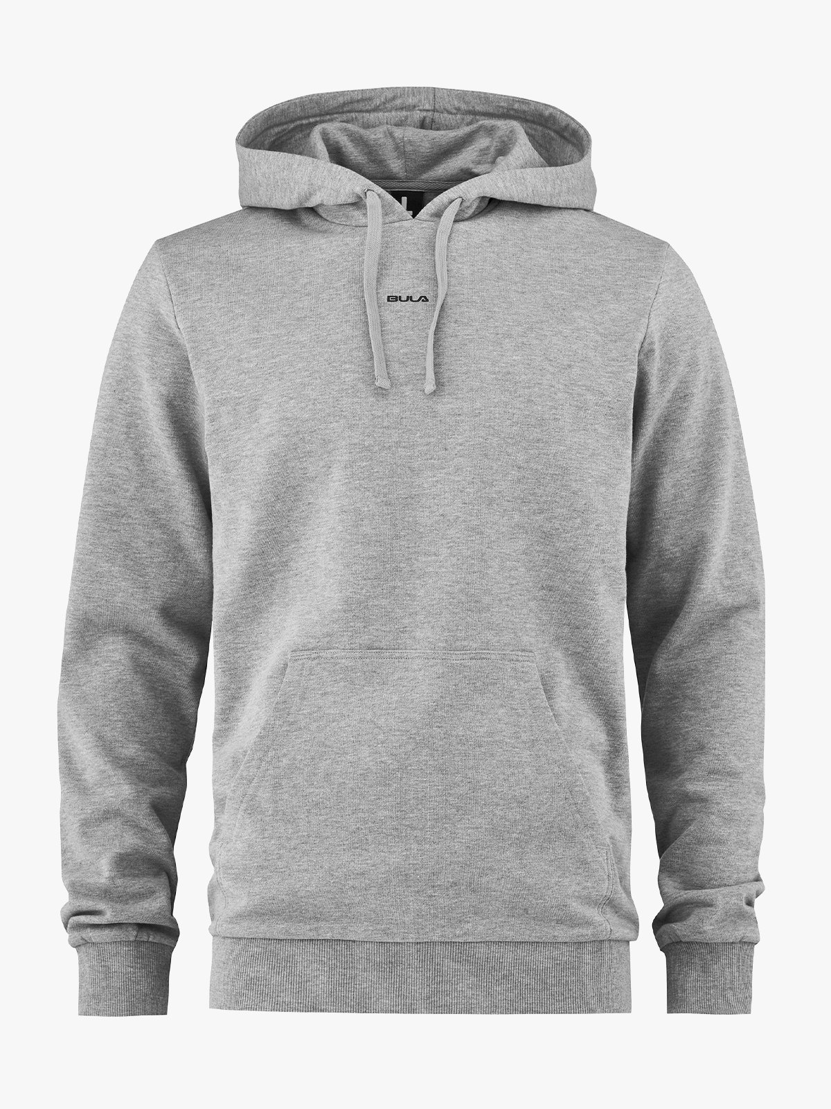 Bula Frame Logo Hoodie Grey Melange