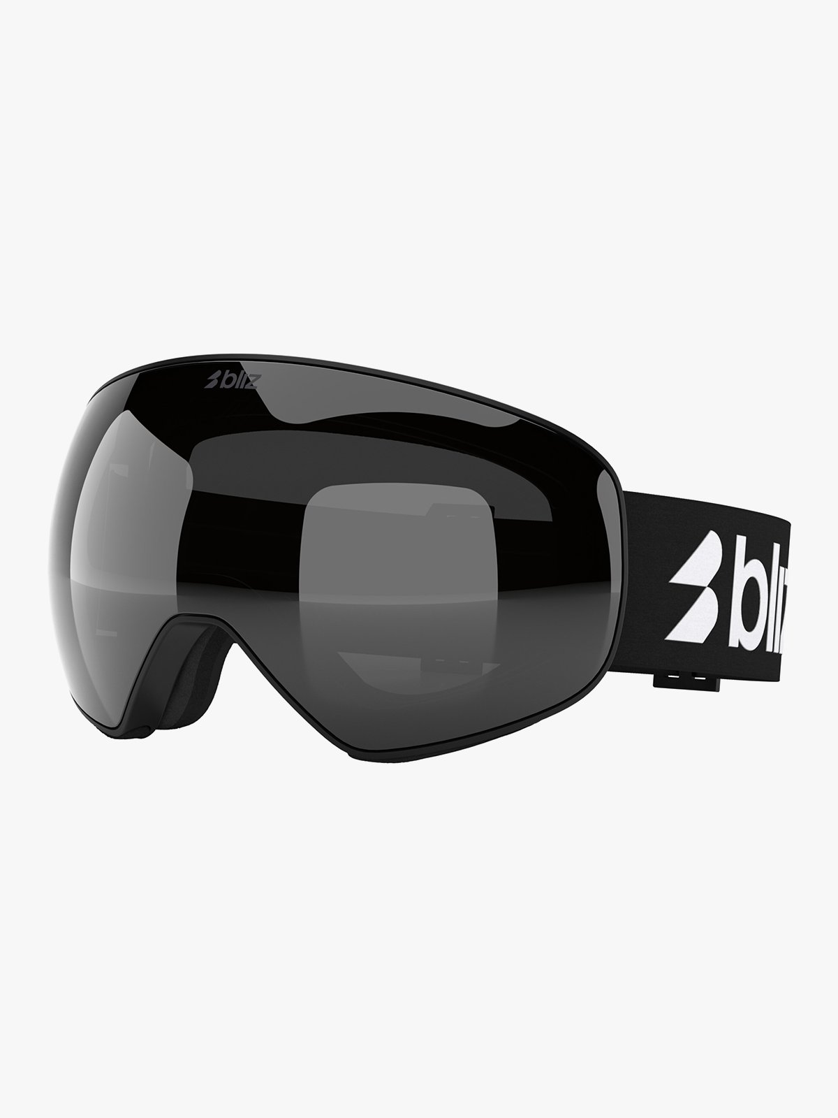 Bliz Floz Matte black - Brown/silver mirror