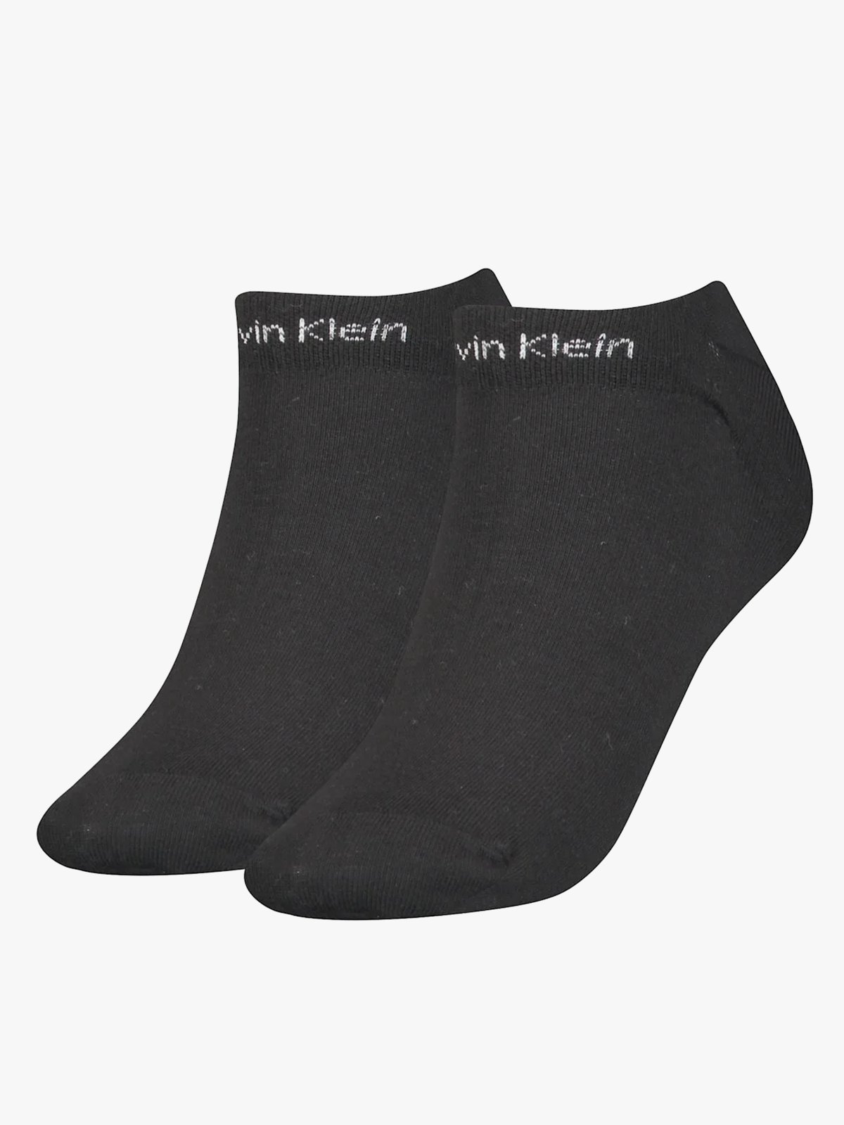 Calvin Klein 2-pack Coolmax Gripper Ped Woman Black