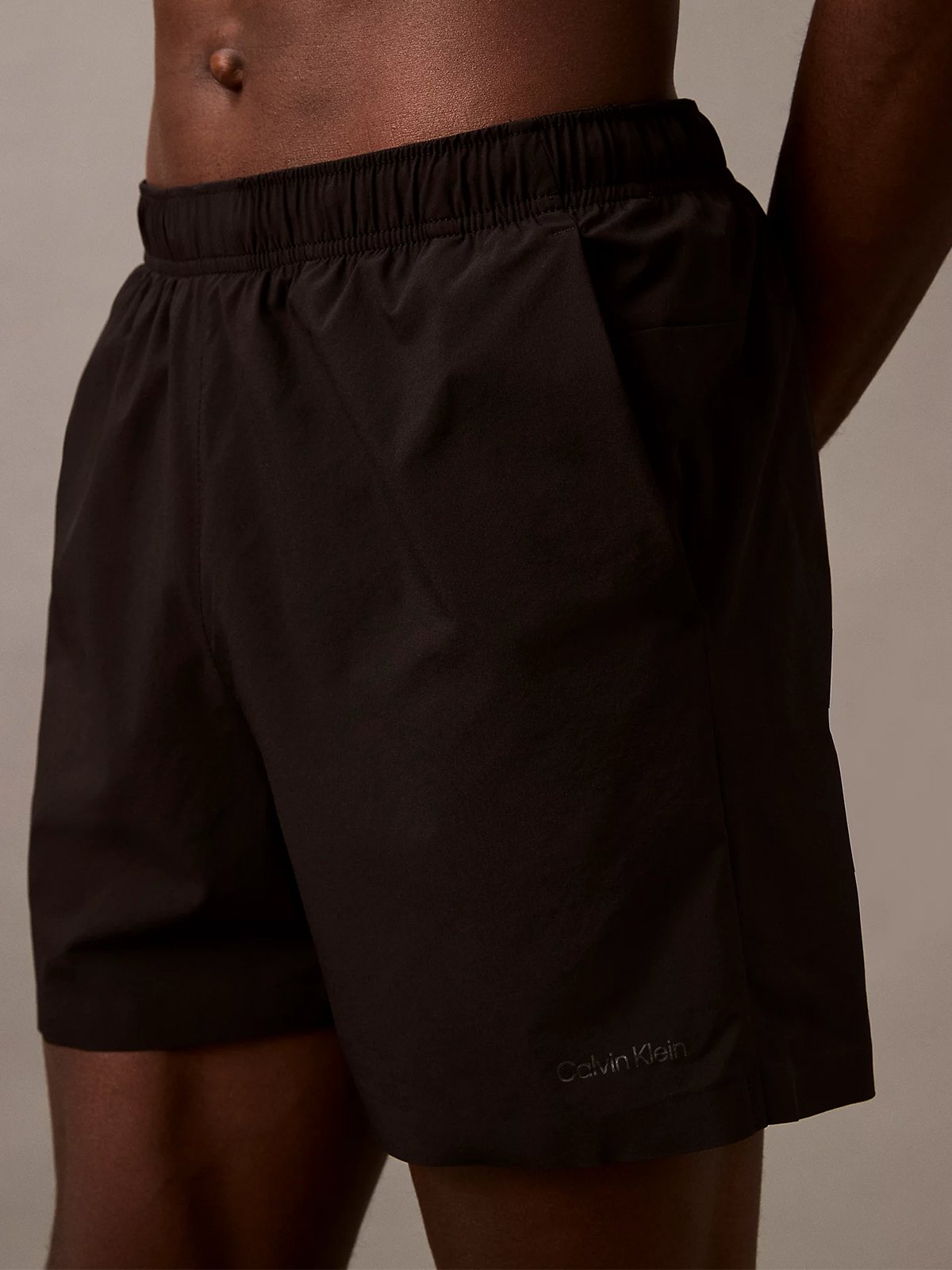 Calvin Klein Medium Drawstring Pvh Black