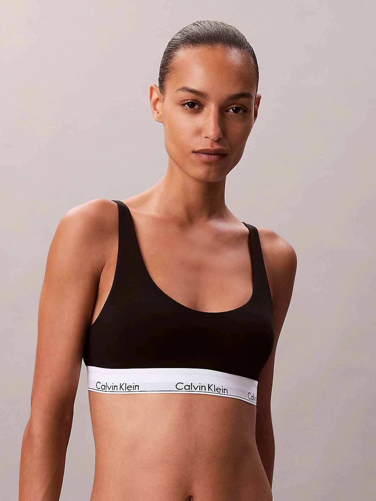 Calvin Klein Lined Bralette Black