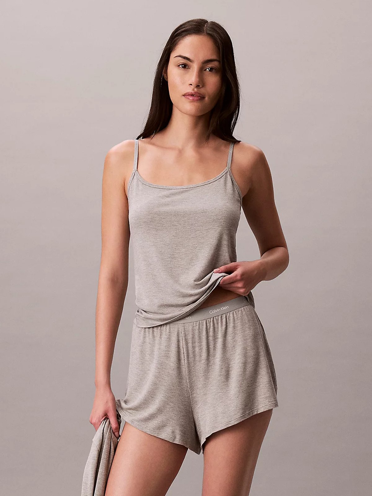 Calvin Klein Modal Cami Grey Heather