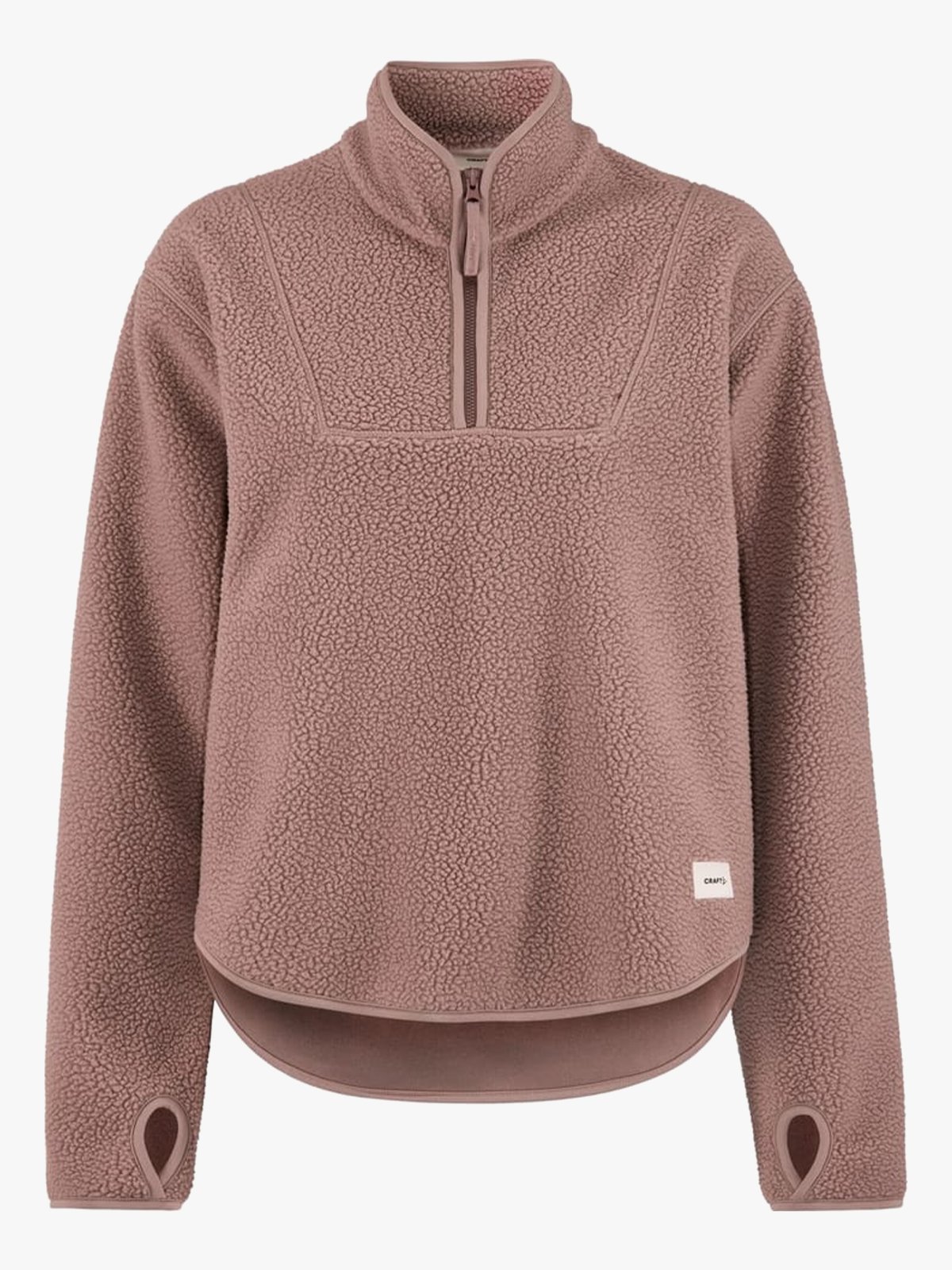 Craft Join Pile Fleece Half Zip Potpurri