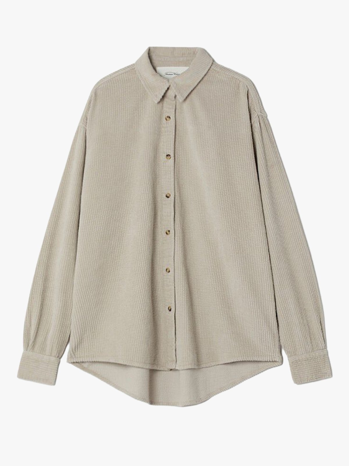 American Vintage Padow Long Sleeve Shirt Mastic