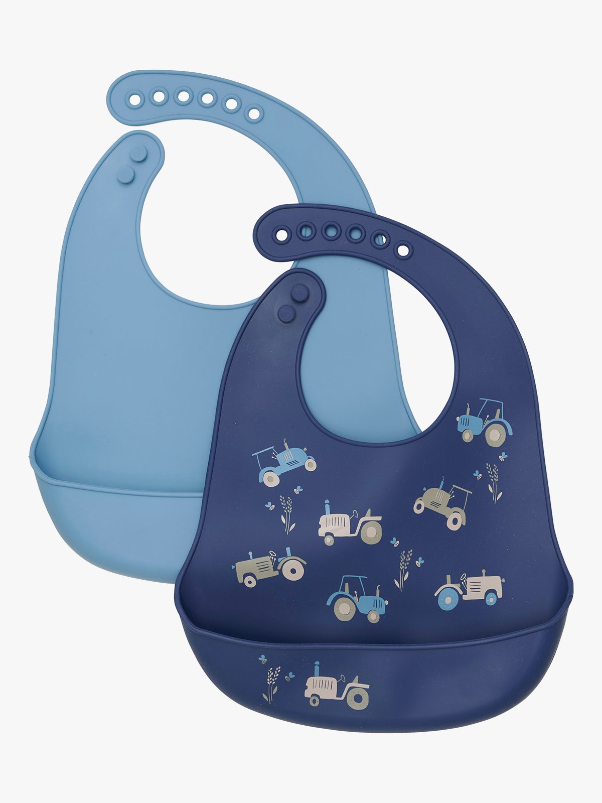 Celavi Silicon Bib (2-pack) Blå