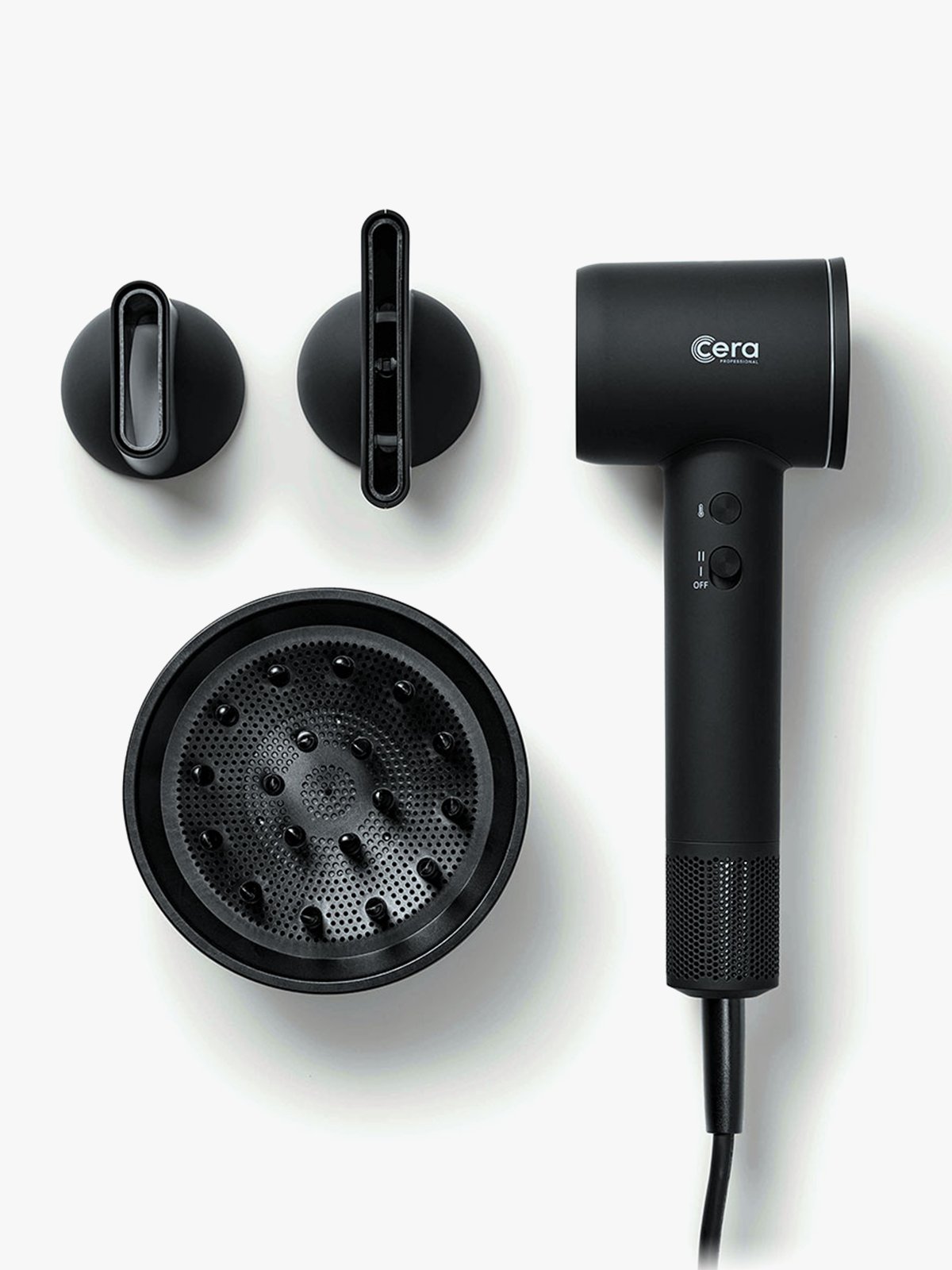 Cera BLDC Pro Hair Dryer Black Flerfarget