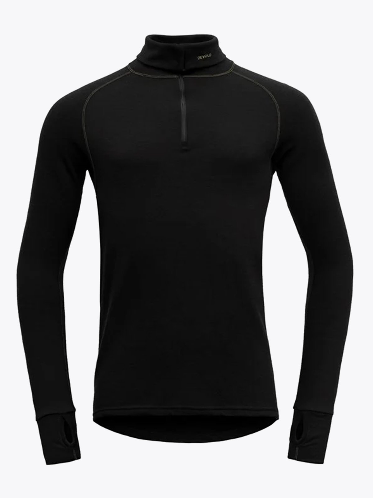 Devold Expedition Man Zip Neck Black