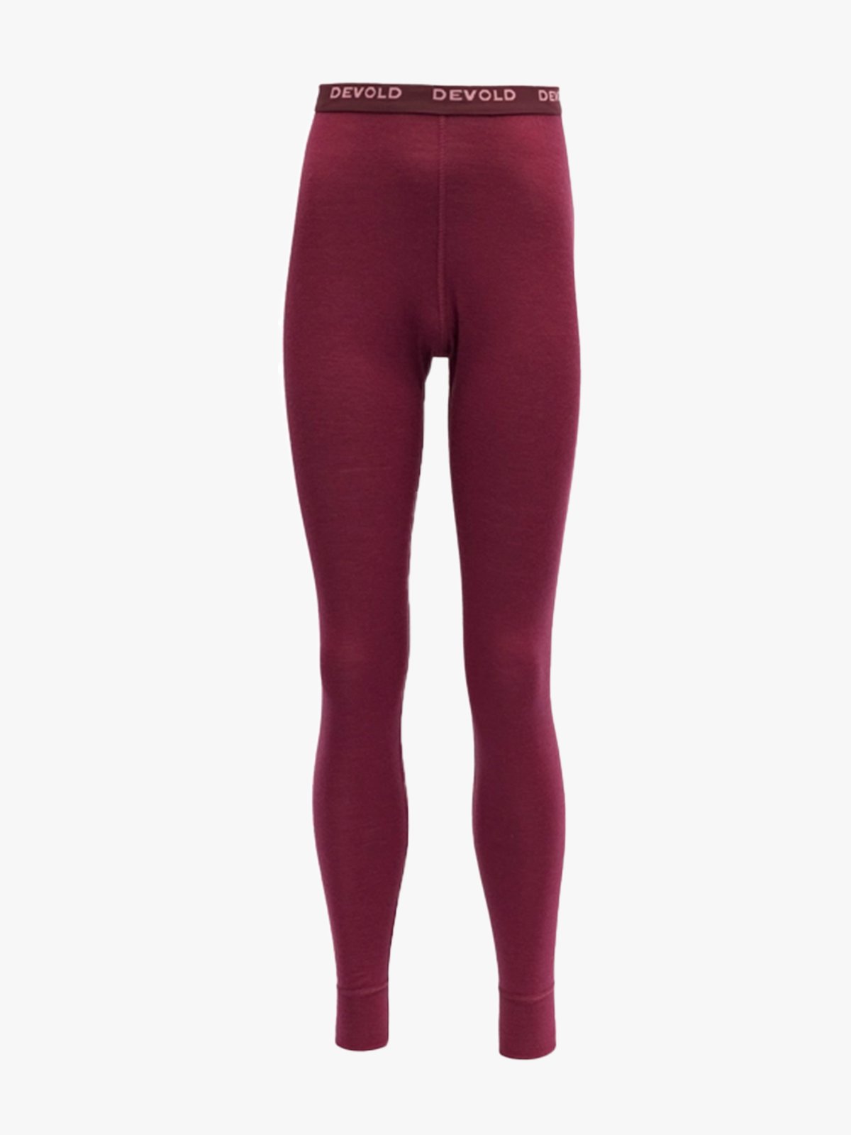 Devold Breeze Merino Longs Jr Beetroot