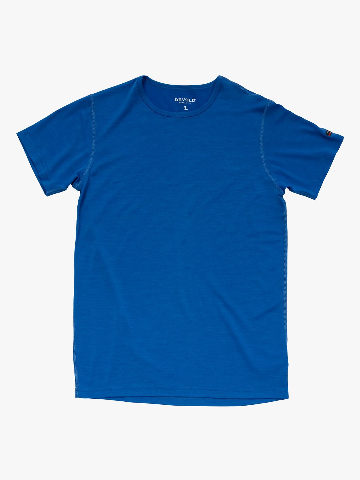 Devold Breeze Merino 150 T-Shirt Man Royal
