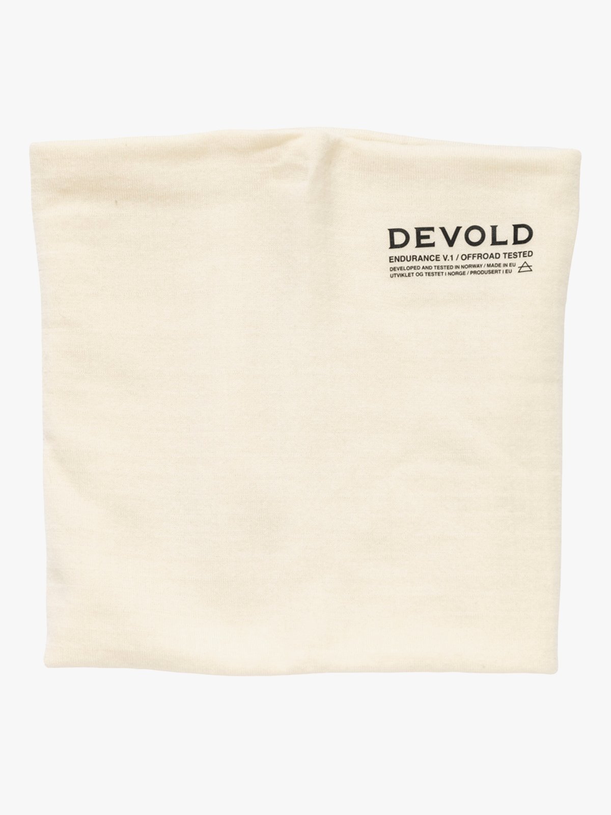 Devold Endurance Merino Neck Gaiter Raw White
