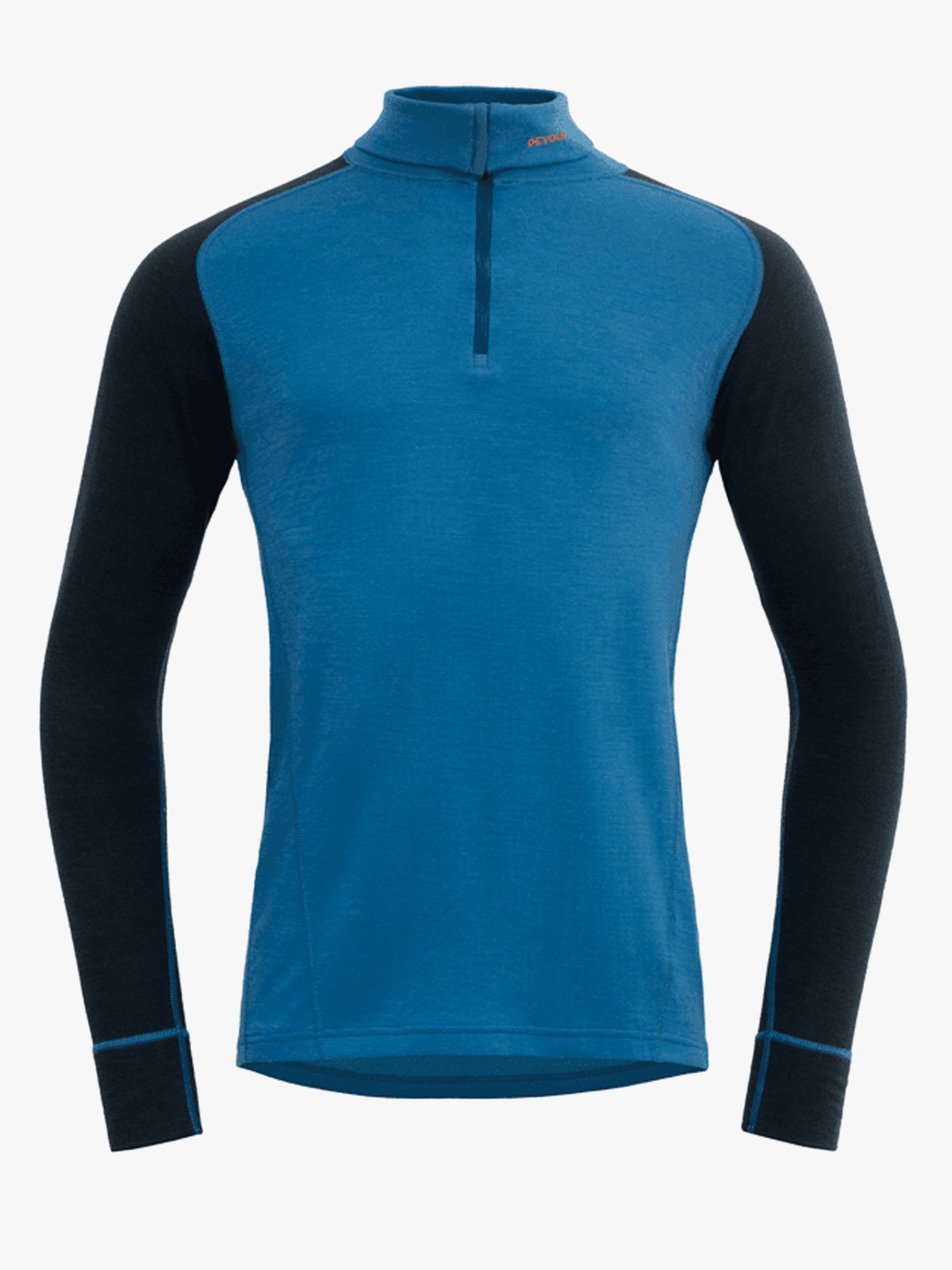Devold Duo Active Merino 205 Zip Neck Man Blue/Ink