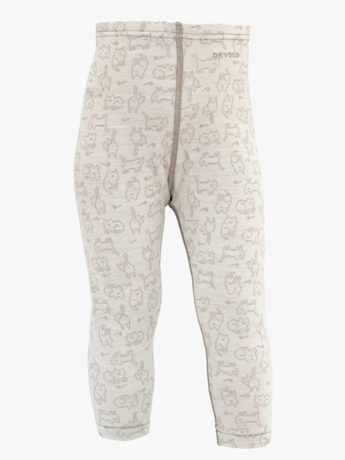Devold Duo Active Merino Longs Baby Raw White