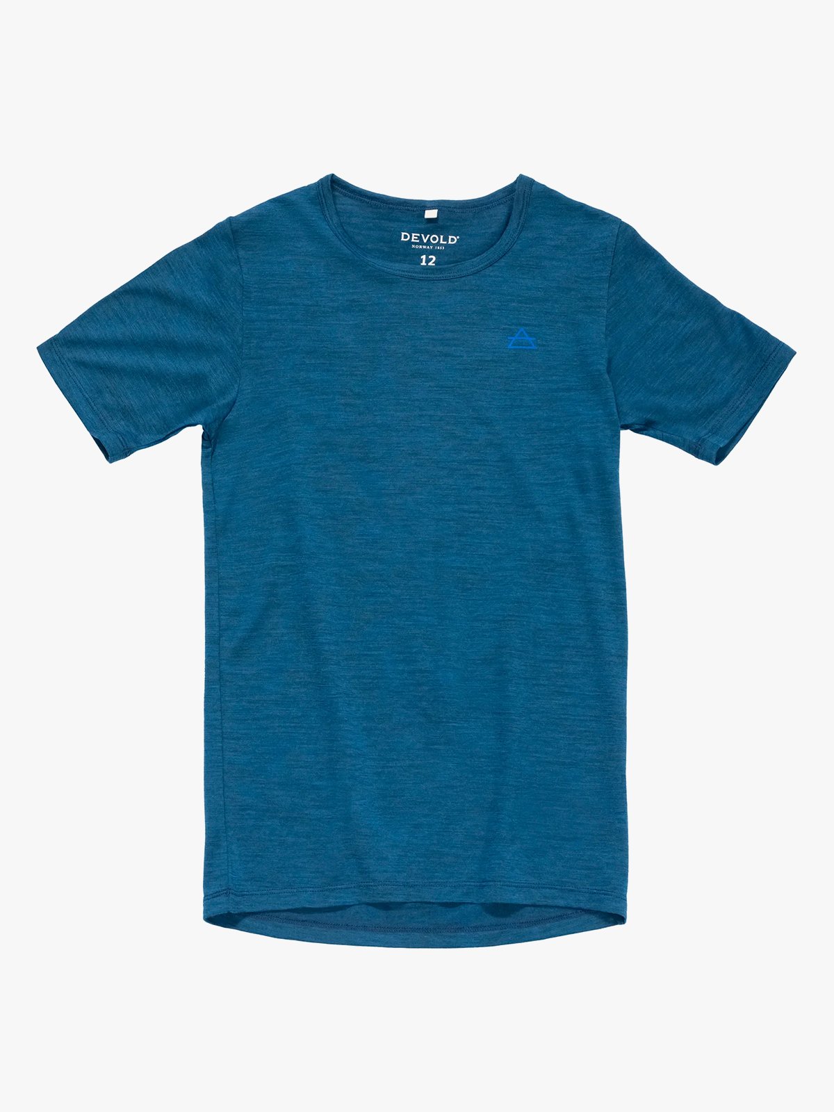 Devold Active Tee Junior Skydiver Dark