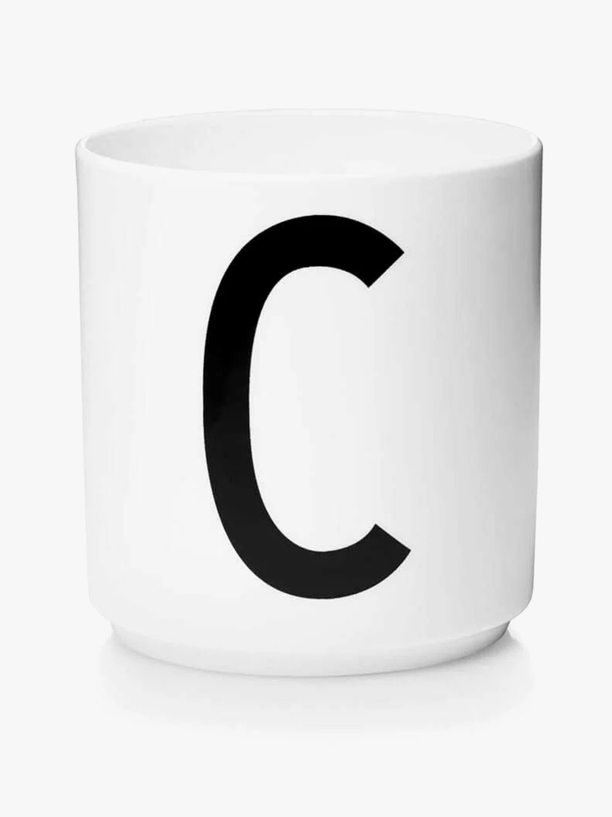 Design Letters Personal Porcelain cup Hvit