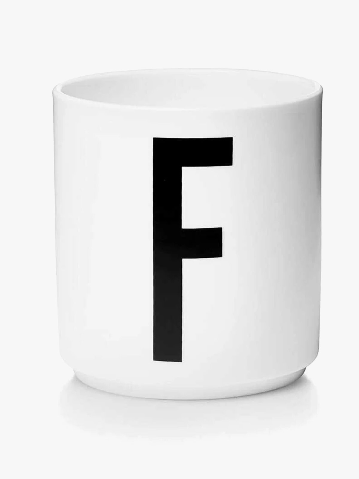 Design Letters Personal Porcelain cup Hvit