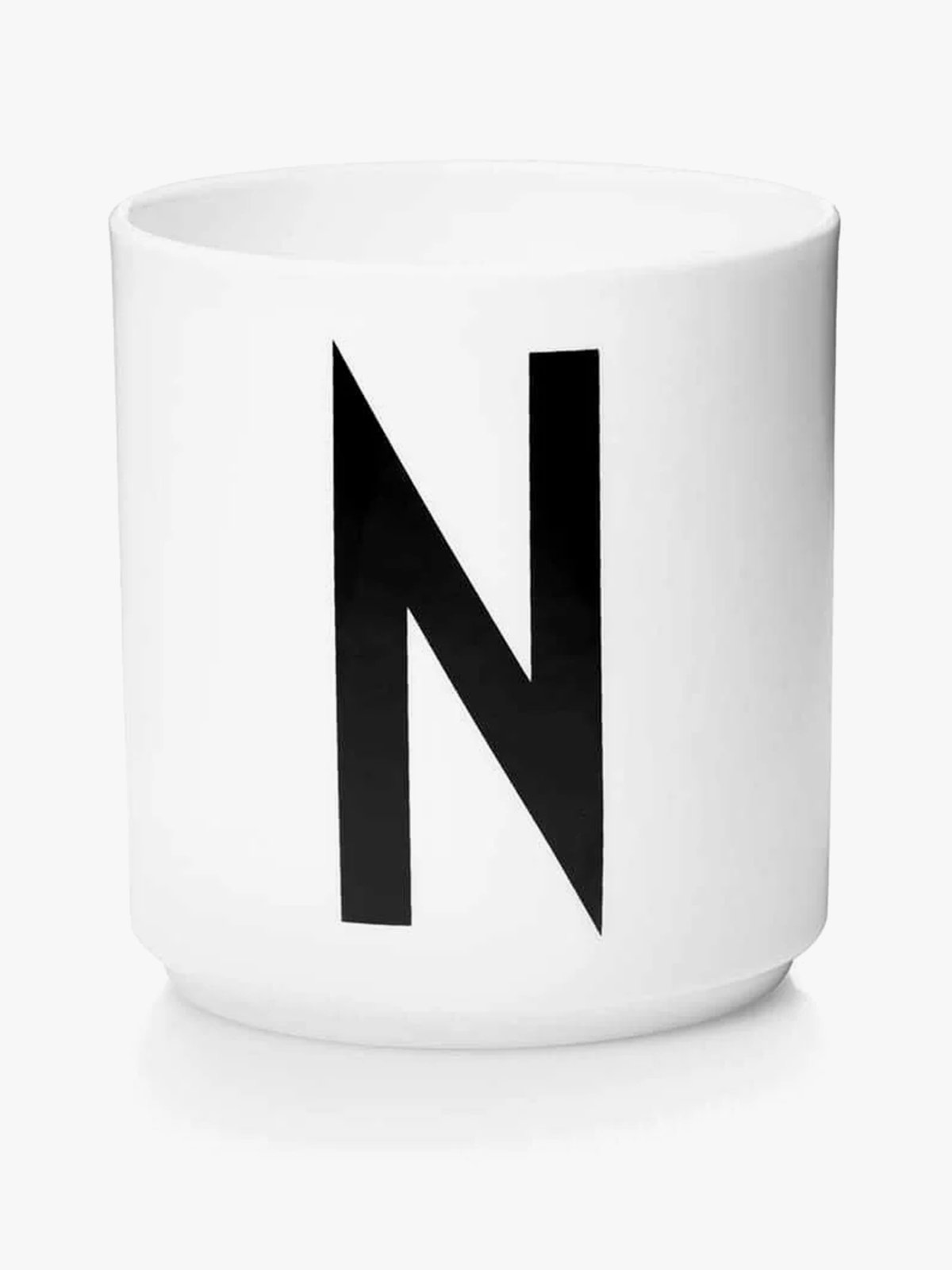 Design Letters Personal Porcelain cup Hvit