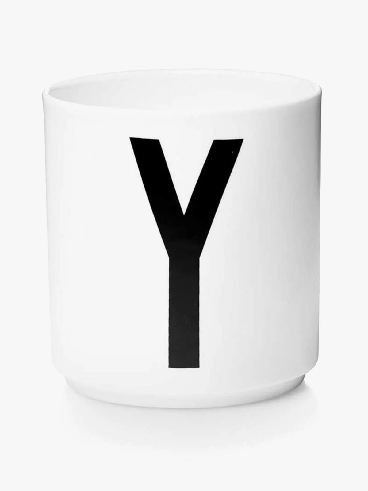 Design Letters Personal Porcelain cup Hvit