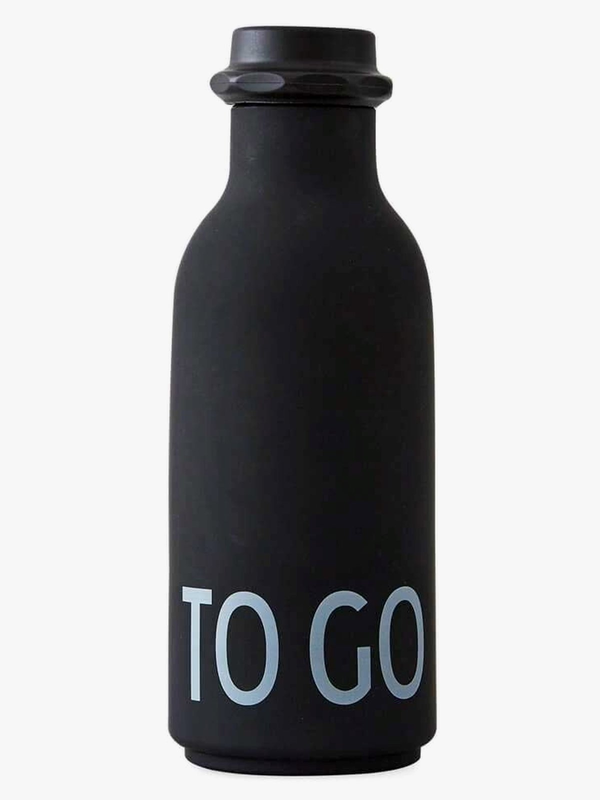 Design Letters To Go Water Bottle Black