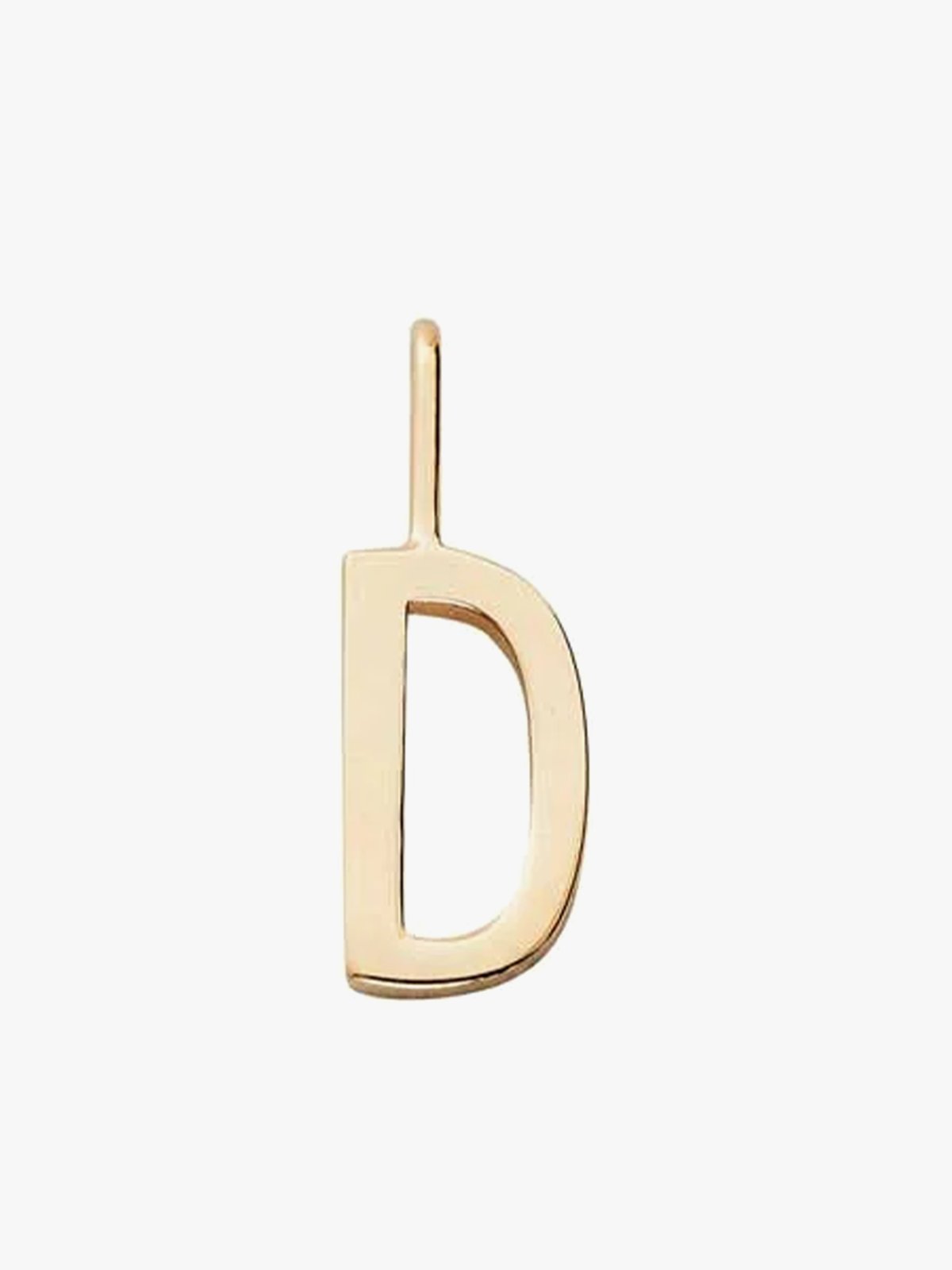 Design Letters Archetype charm 10mm Gold plated 18K Gold plated