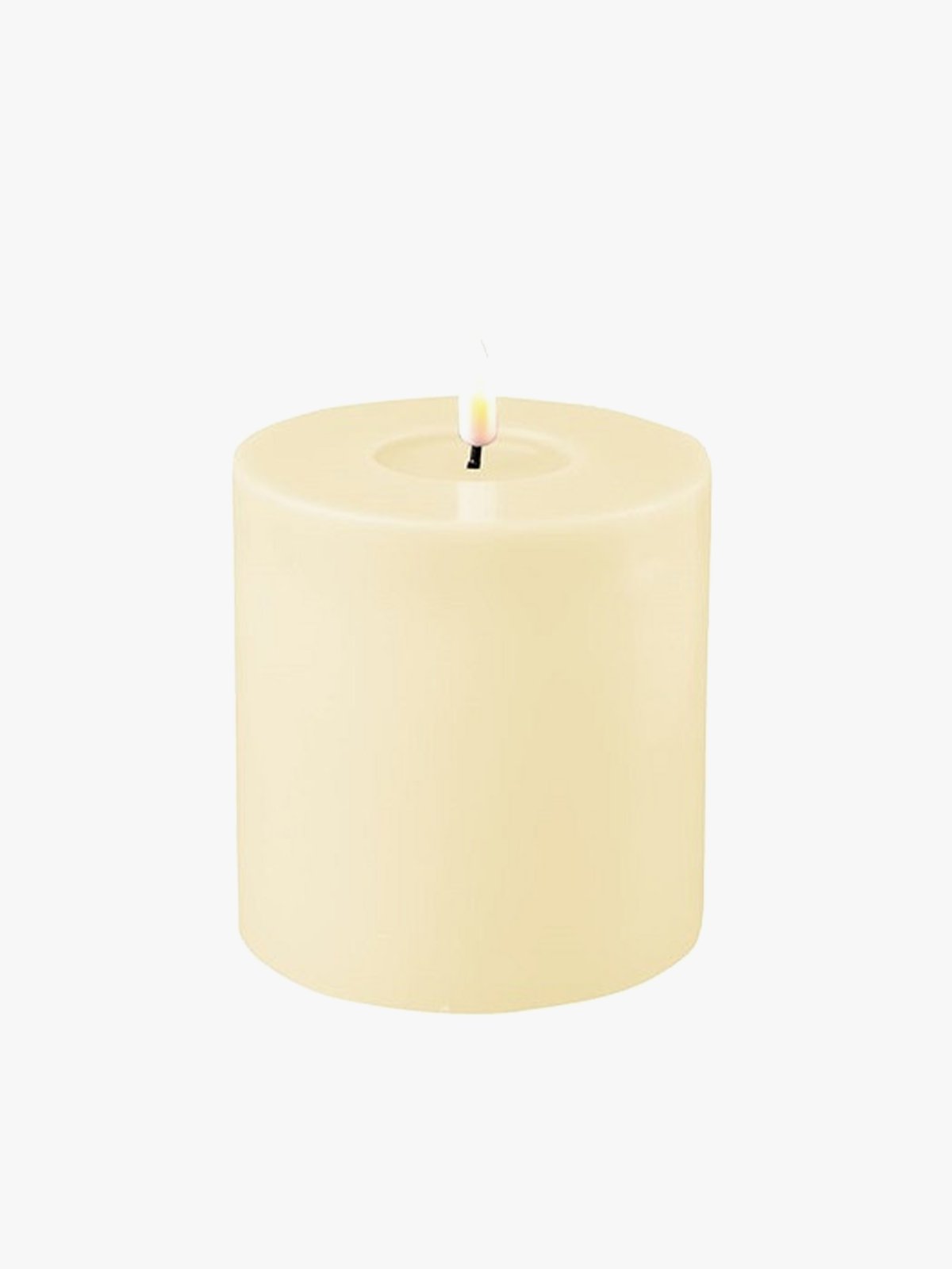 Deluxe Homeart Real Flame Cream Cream