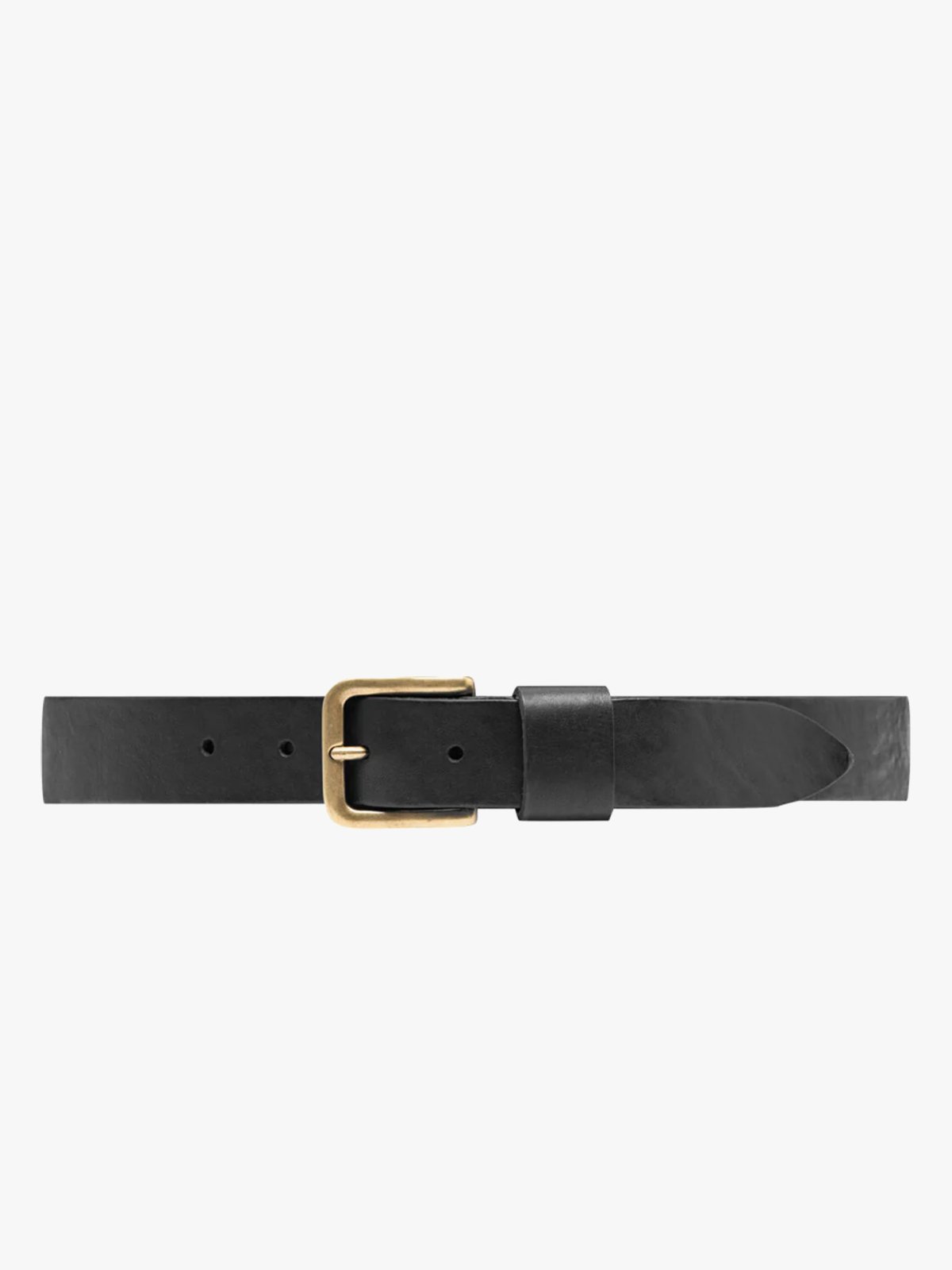 Depeche Jeans belt Black / Brass