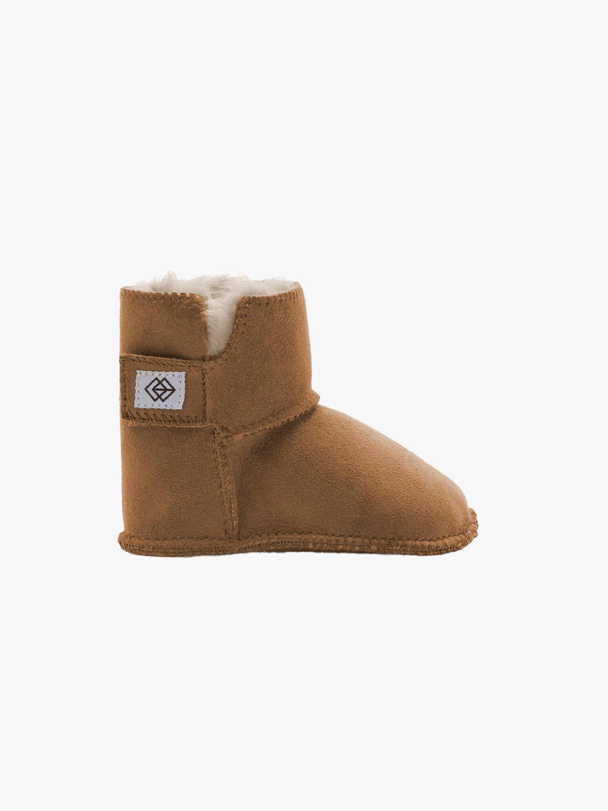 ERGOBIO Teddyboots Sheepskin Baby Camel