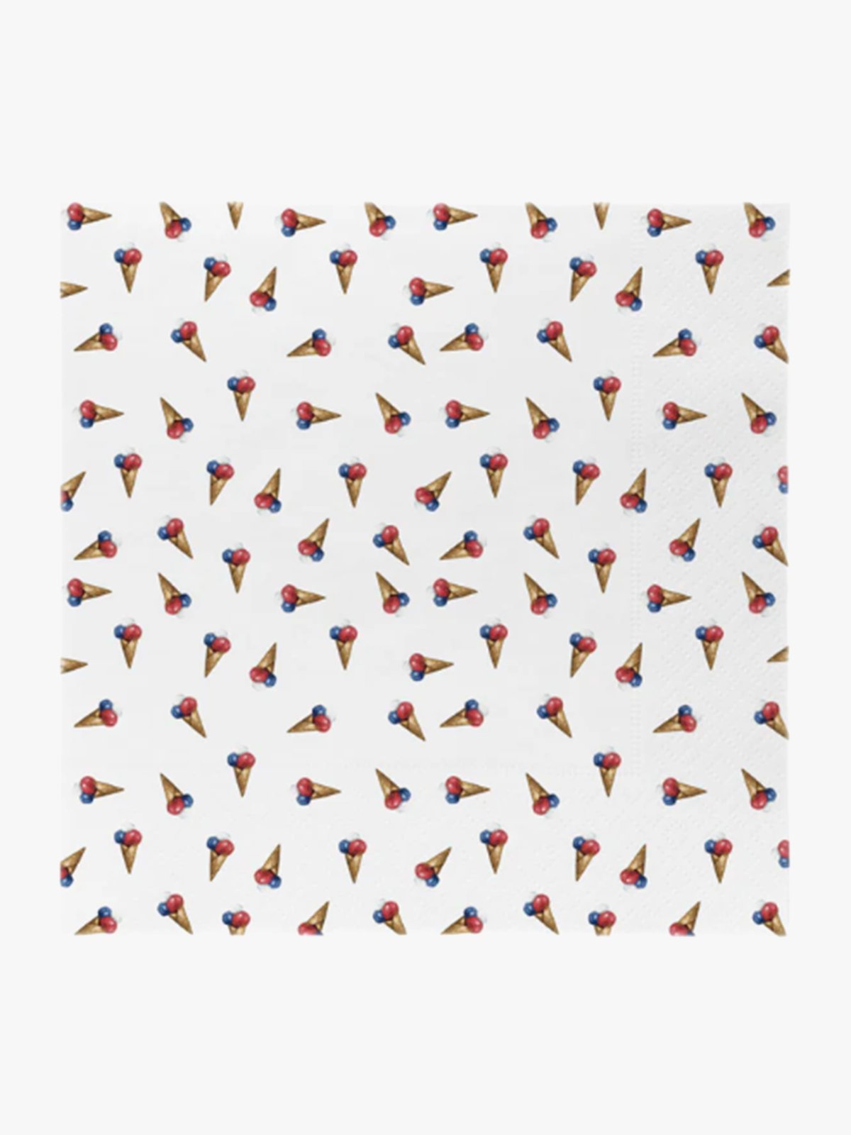 Sögne Serviett Little Icecreams Flerfarget