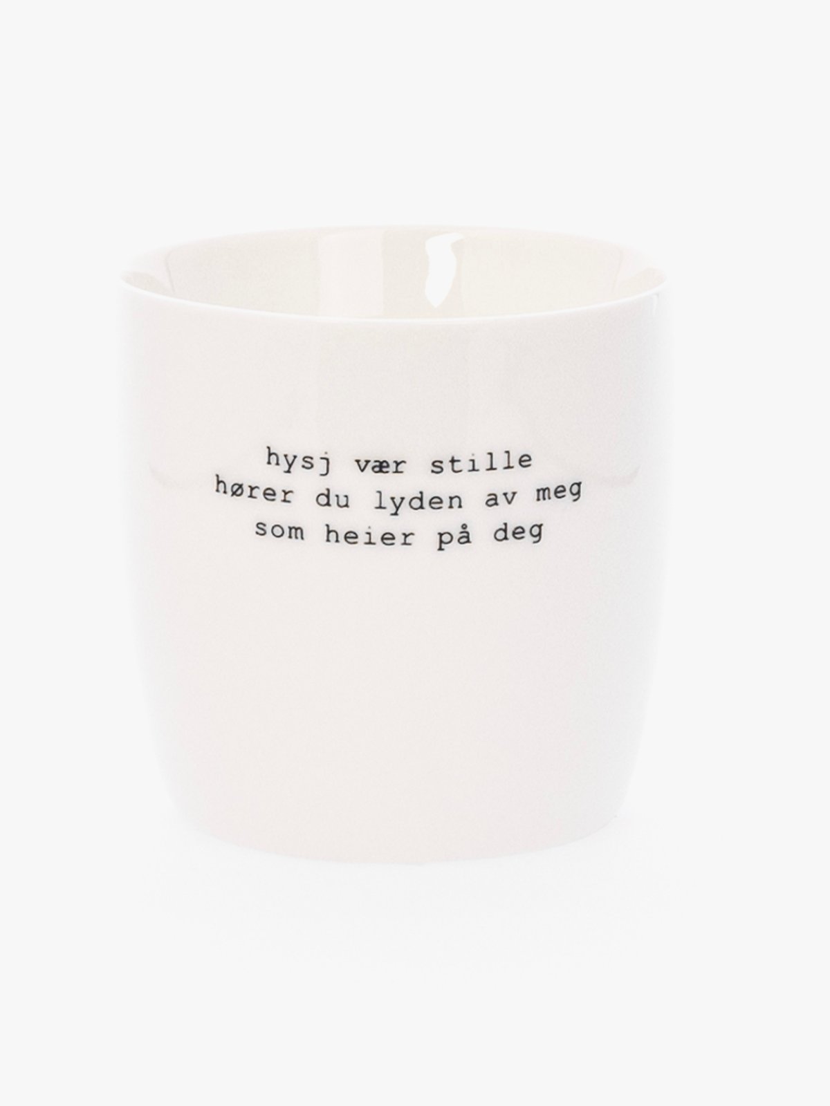 Sögne Krus Trygve Skaug Hvit Hysj Vær Stille Hvit