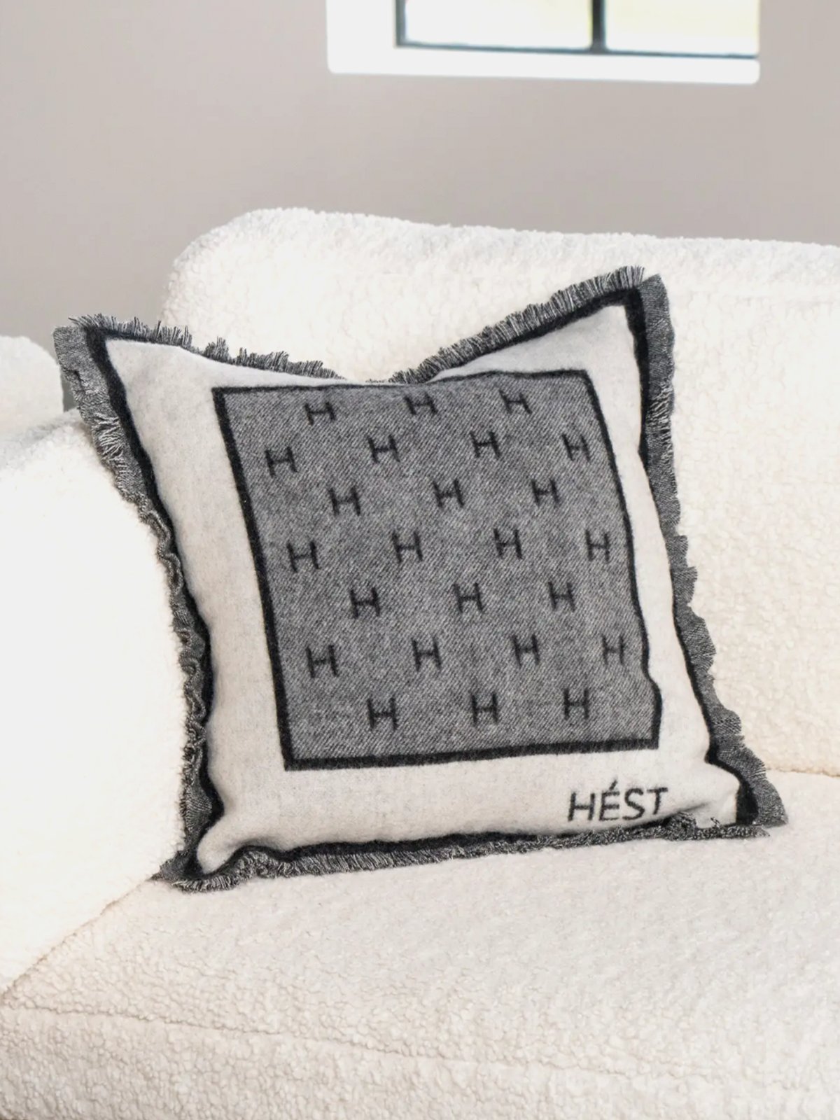 Hést Manon Pillowcase Jet Black