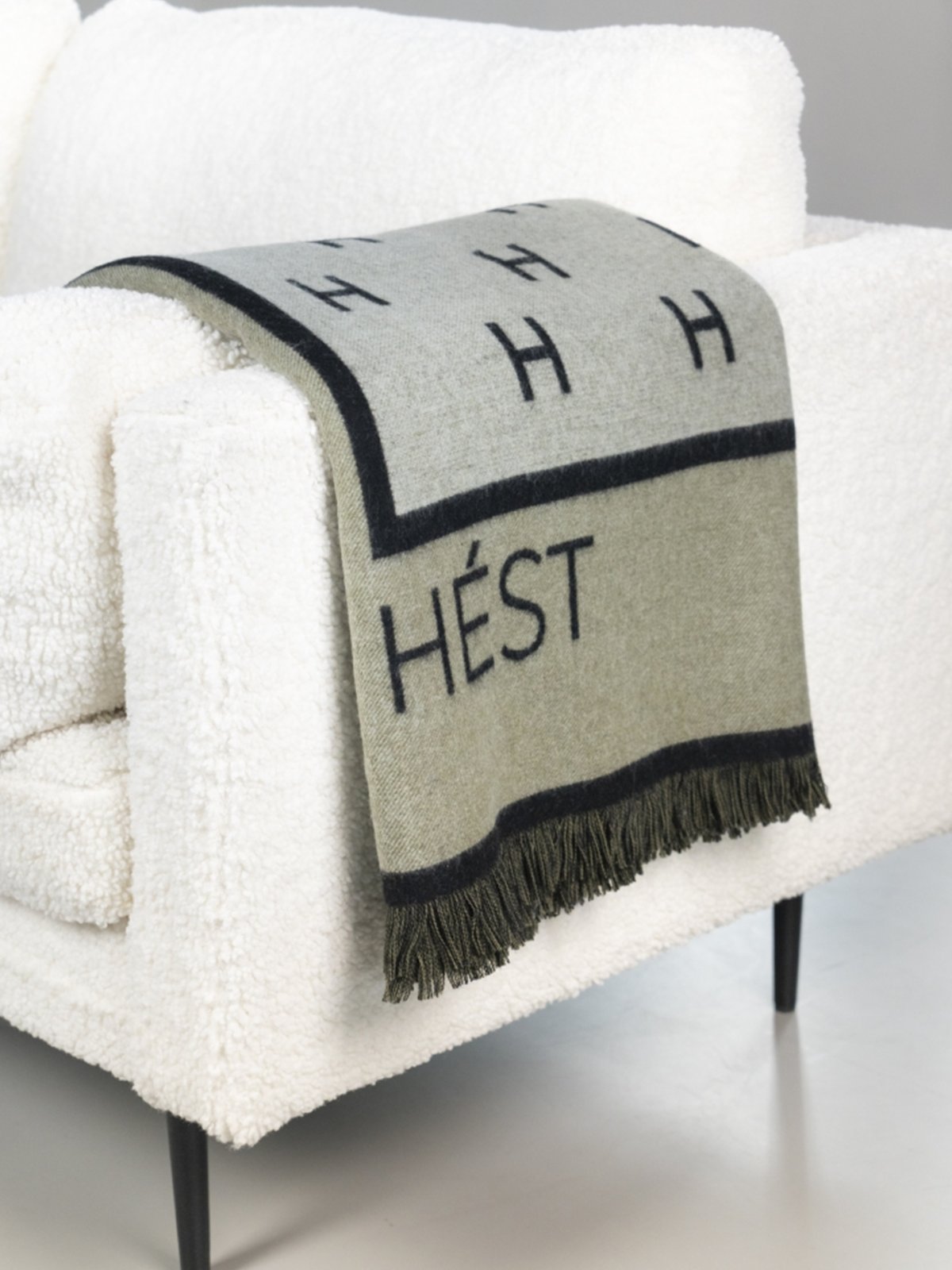 Hést Manon Blanket Winter Moss