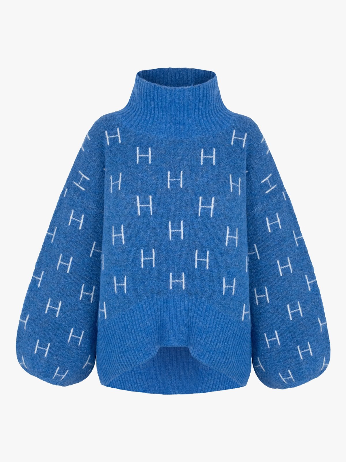 Hést Fam Sweater Short Blue Yonder