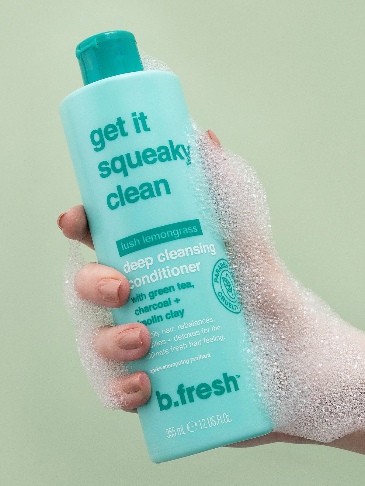 B.Fresh Get It Squeaky Clean Deep Cleansing Conditioner 355 ml Flerfarget