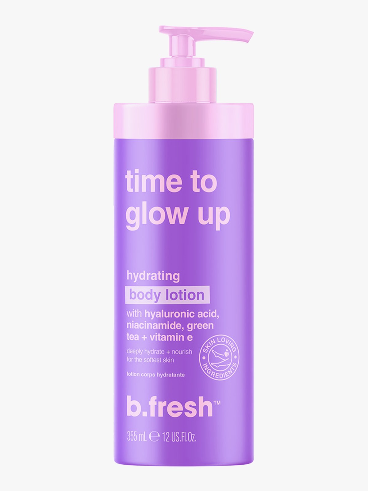 B.Fresh It'S Time To Glow Up - Hydrating Body Lotion 355 ml Flerfarget