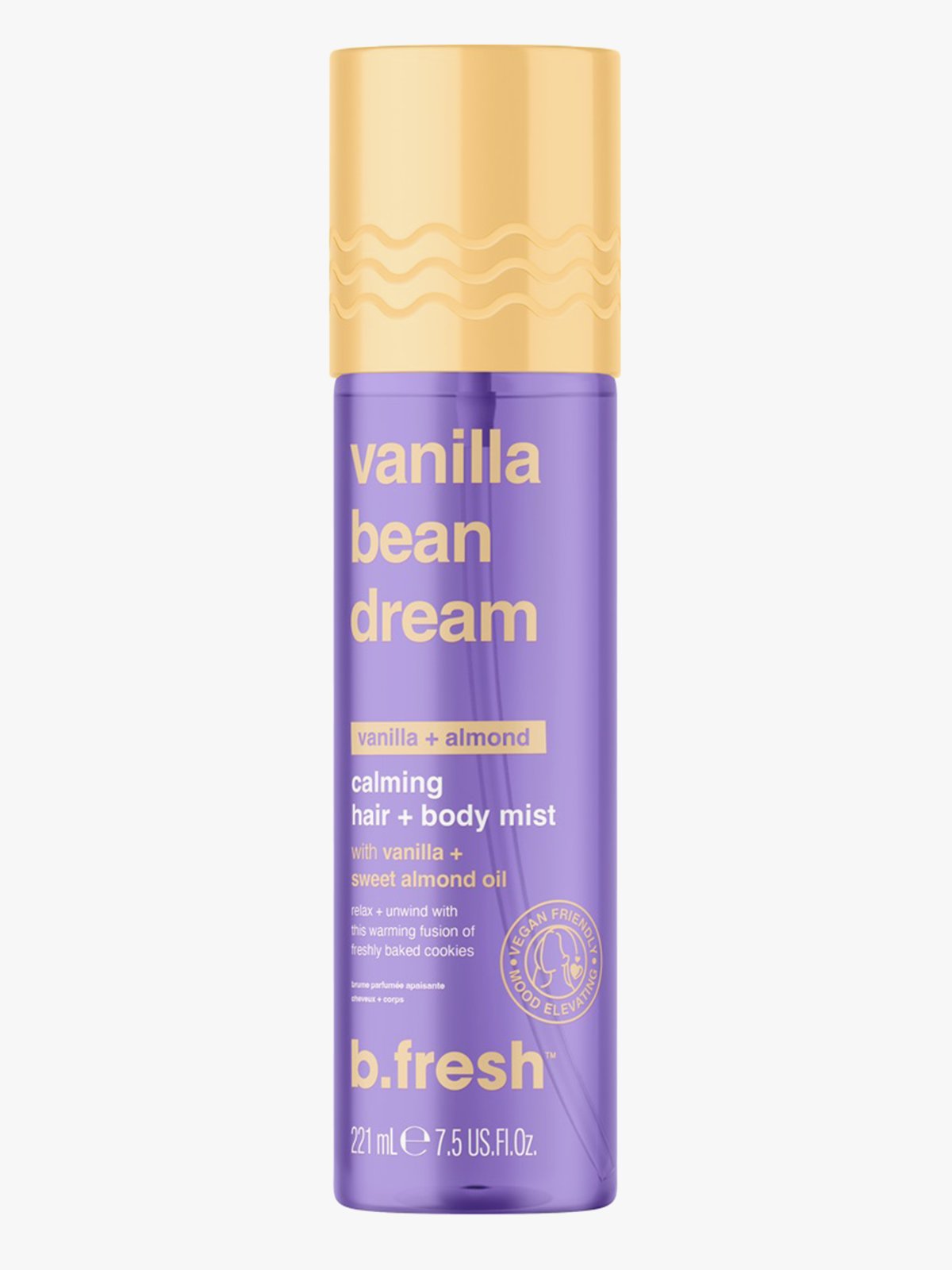 B.Fresh Vanilla Bean Dream - Calming Hair + Body Mist 221ml Flerfarget