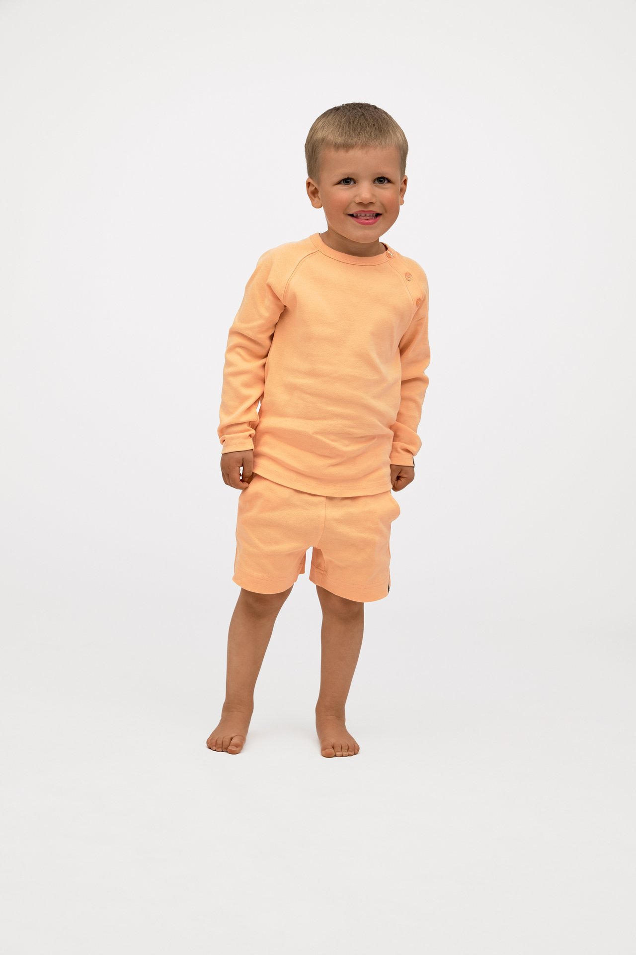 Gullkorn Villvette Shorts Fersken