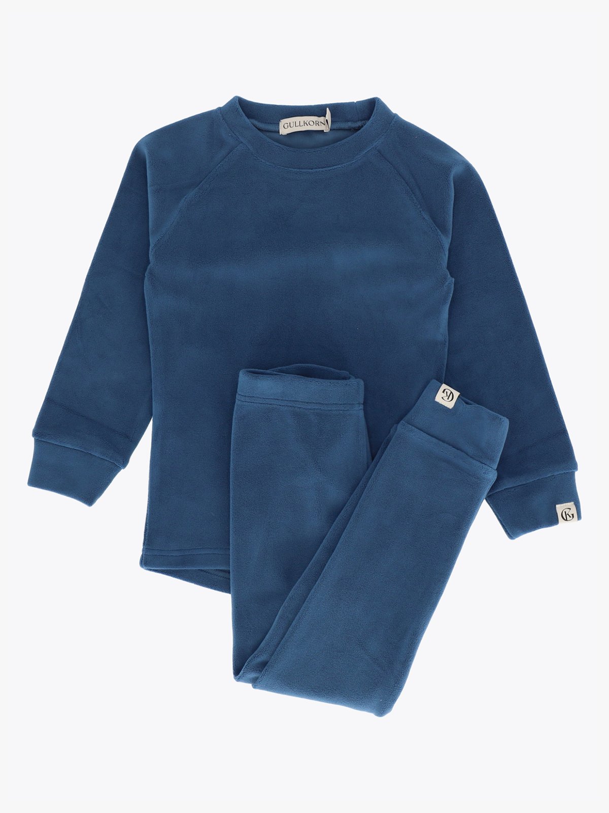 Gullkorn Jona Fleece-sett Stormblå