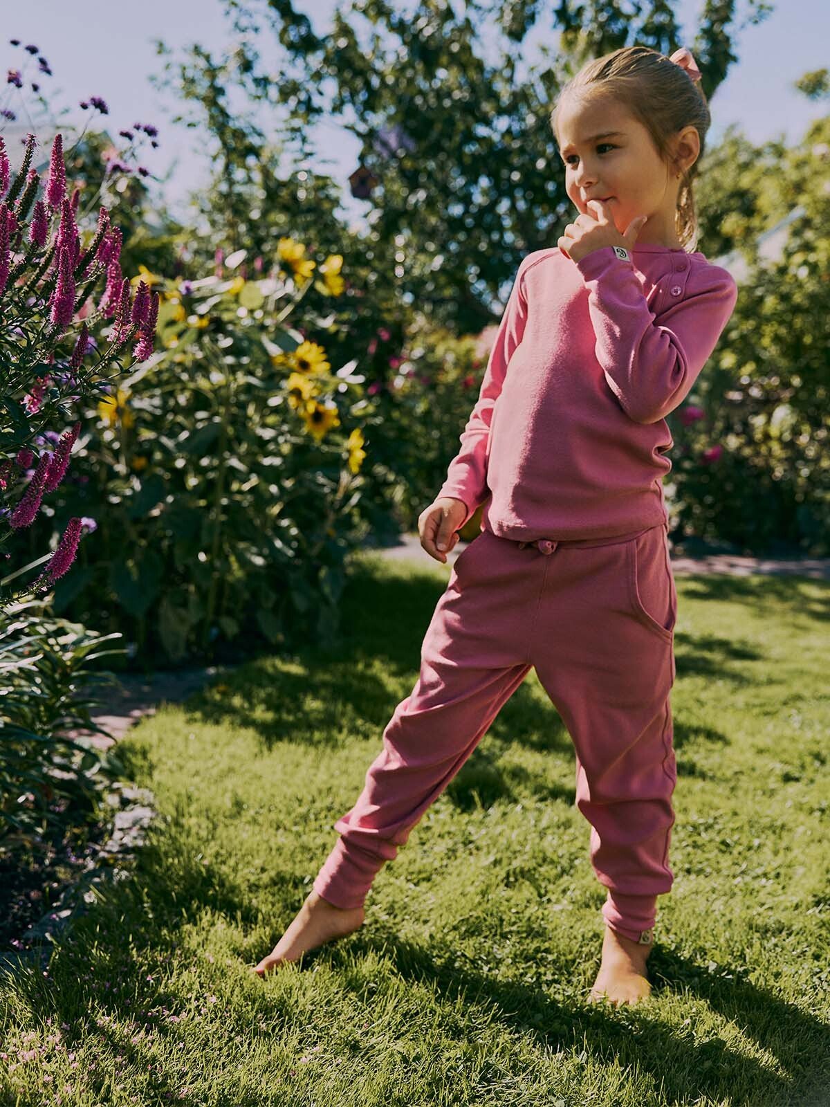 Gullkorn Villvette Longsleeve Rosa