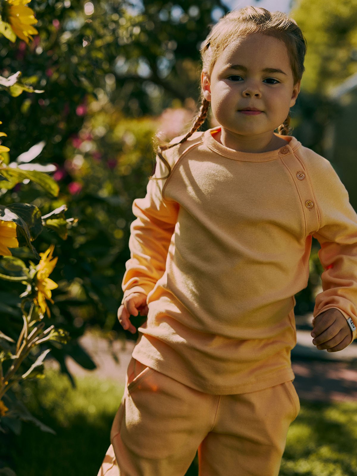 Gullkorn Villvette Bukse Fersken