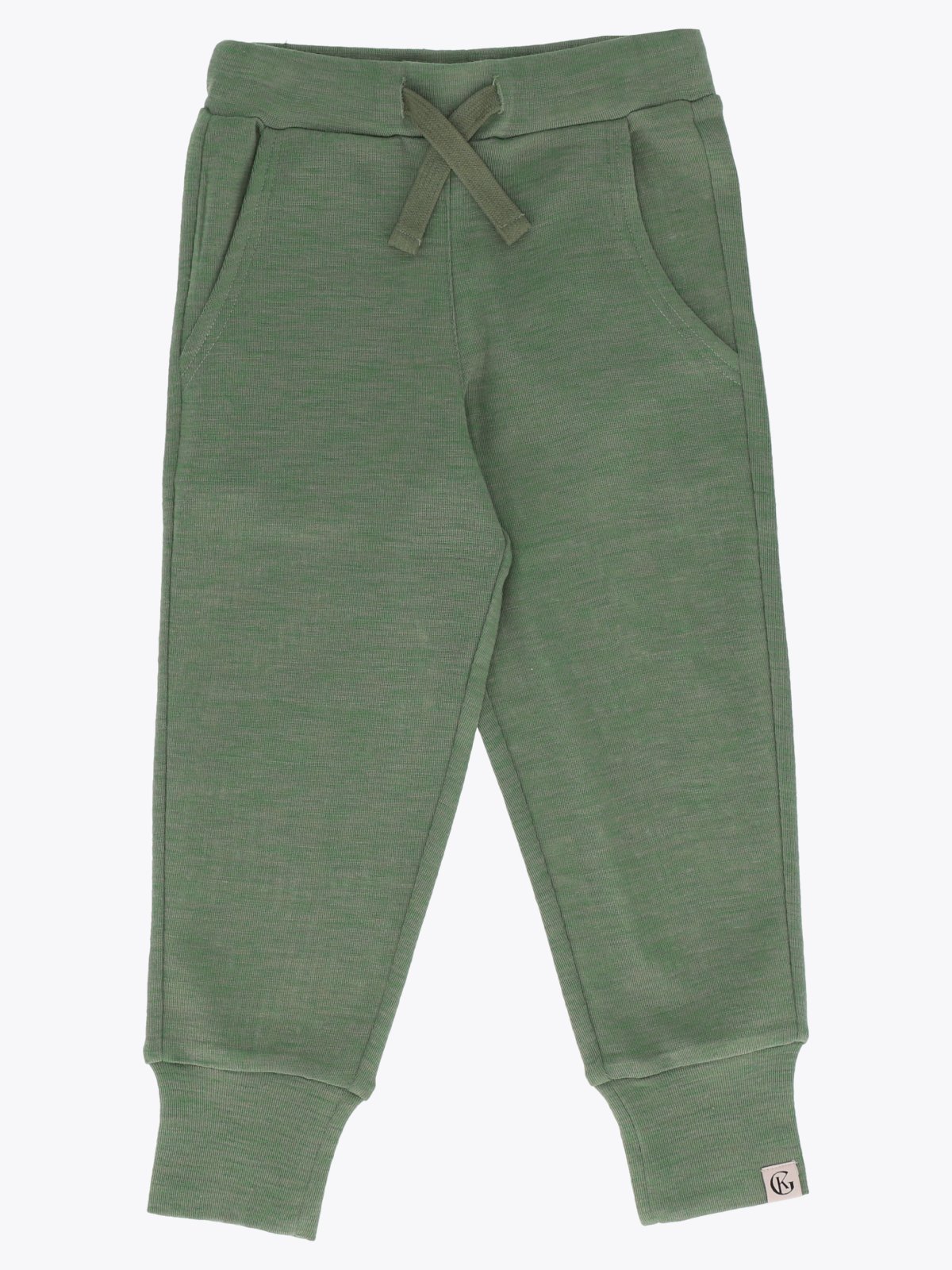 Gullkorn Villvette Ull Bukse Tåkegrønn