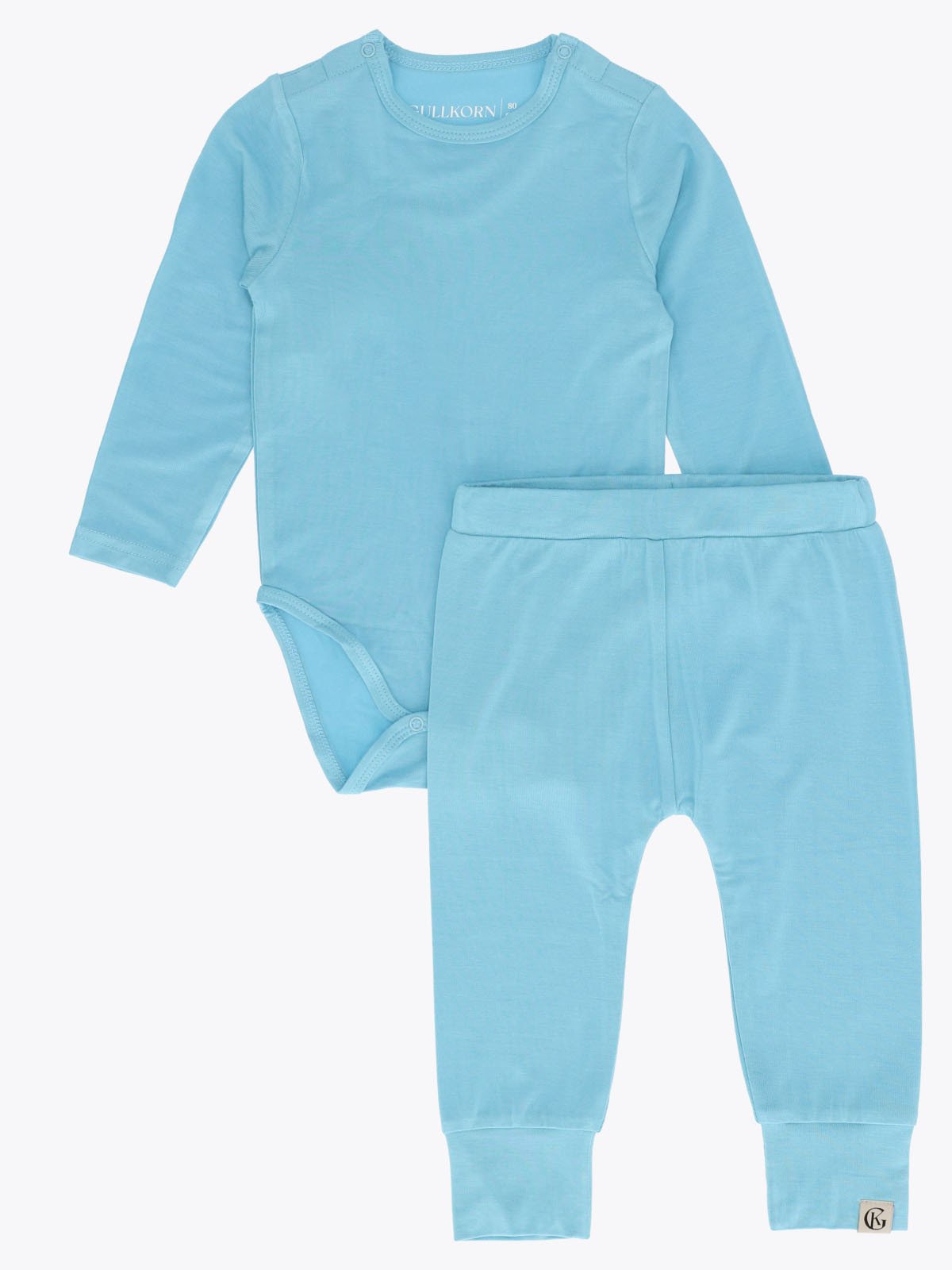 Gullkorn Vennen Baby Sett Askeblå