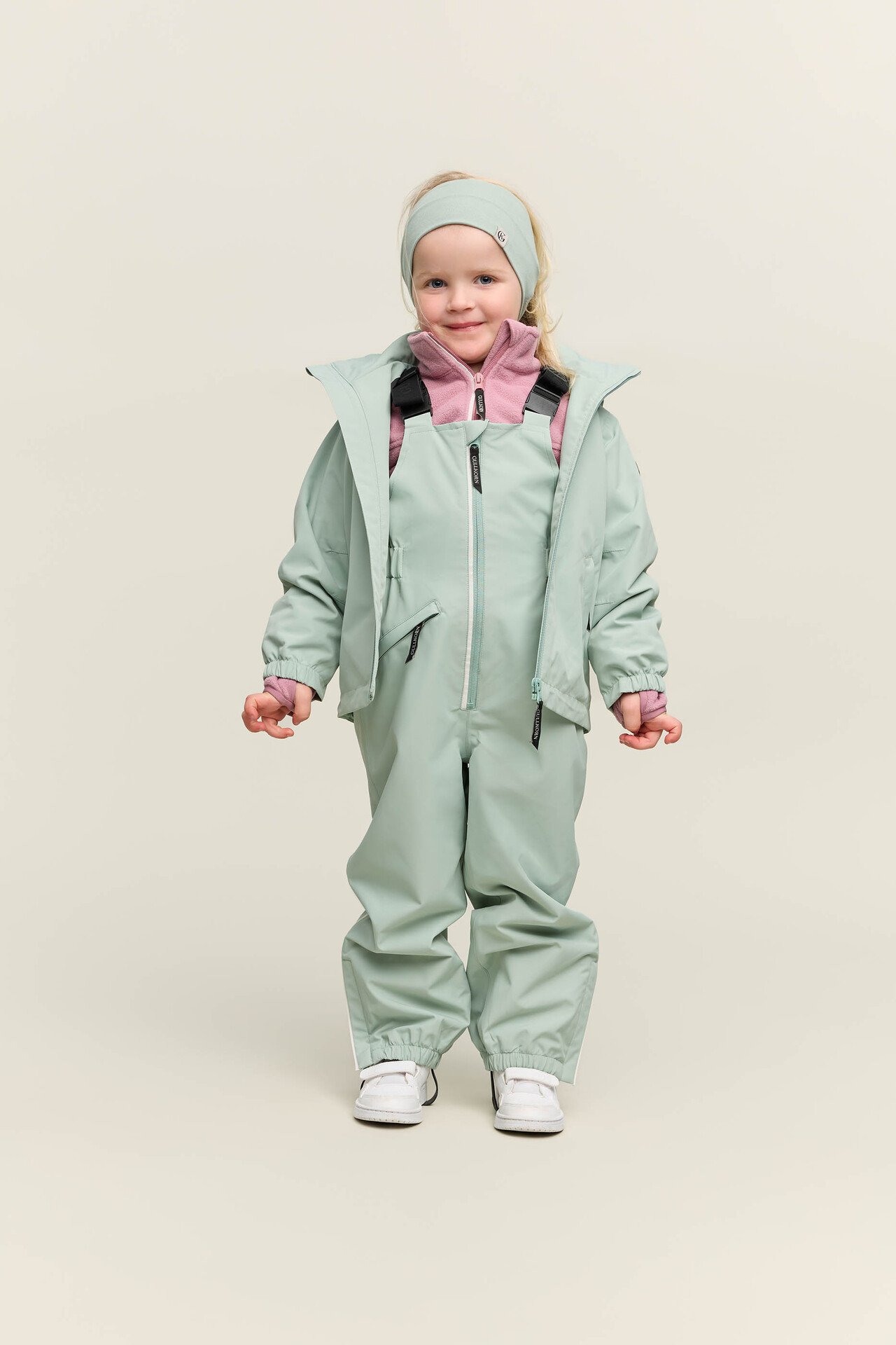 Gullkorn Tach Skalljakke Grågrønn