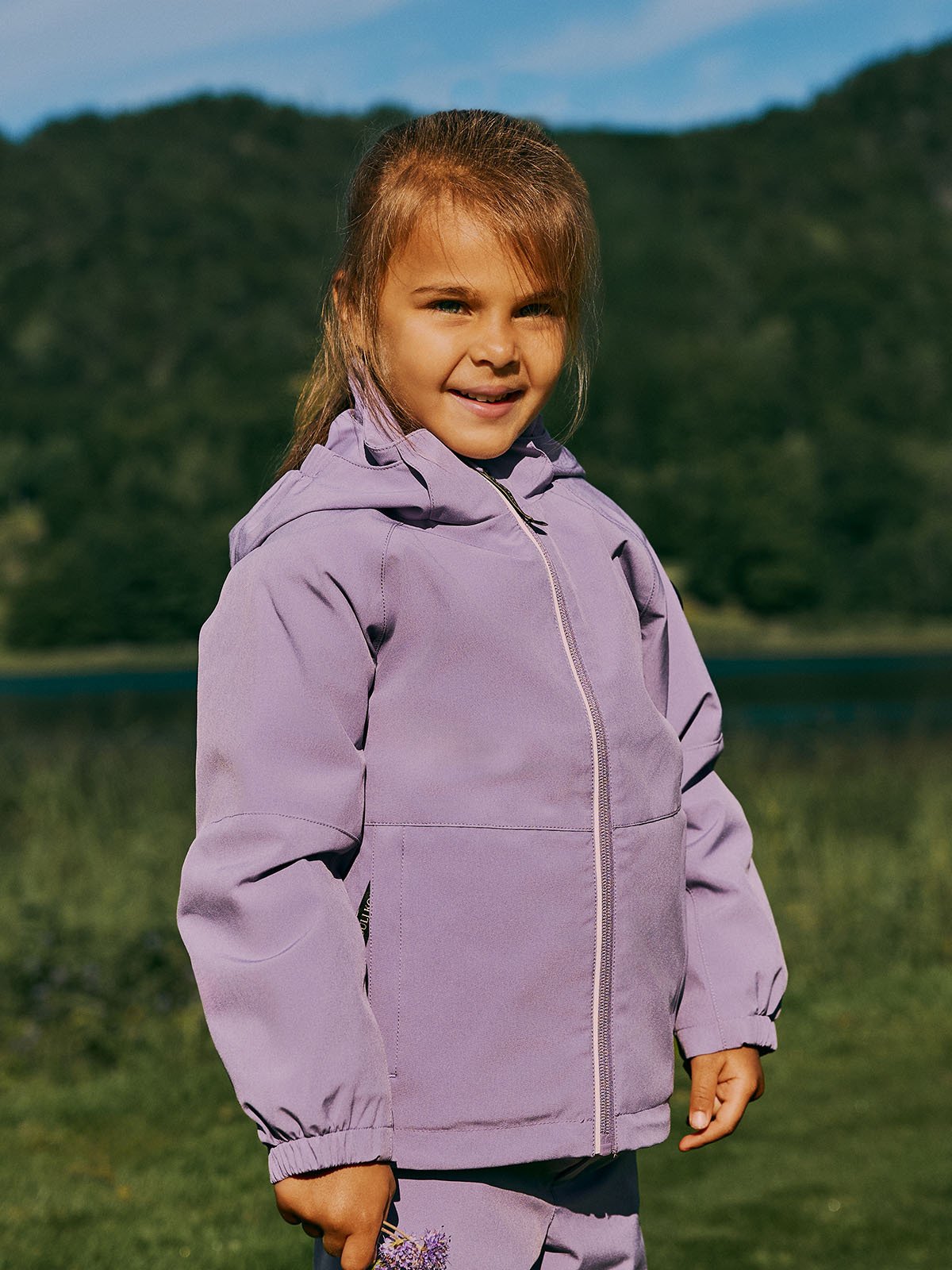 Gullkorn Skarn Skalljakke Dus Plomme