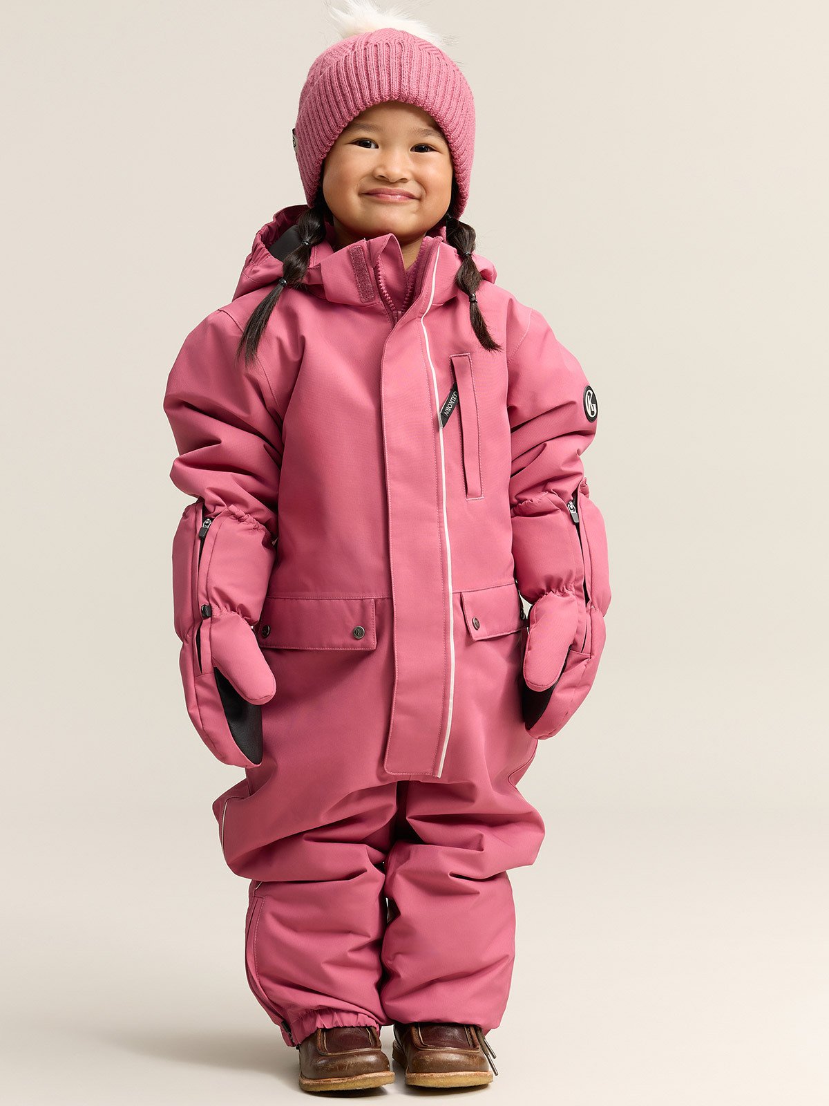 Gullkorn Monzo Vinterdress Varm Rosa