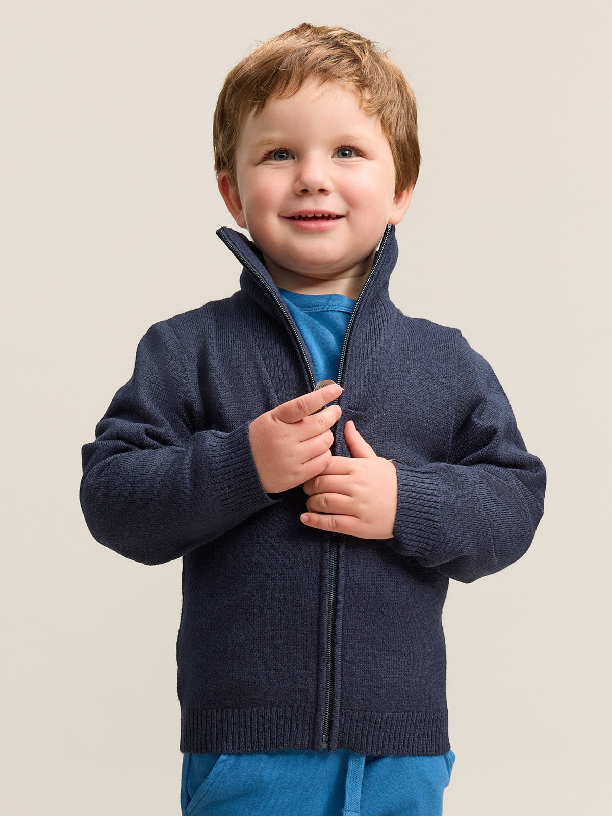 Gullkorn Pental Ull Jakke Marine