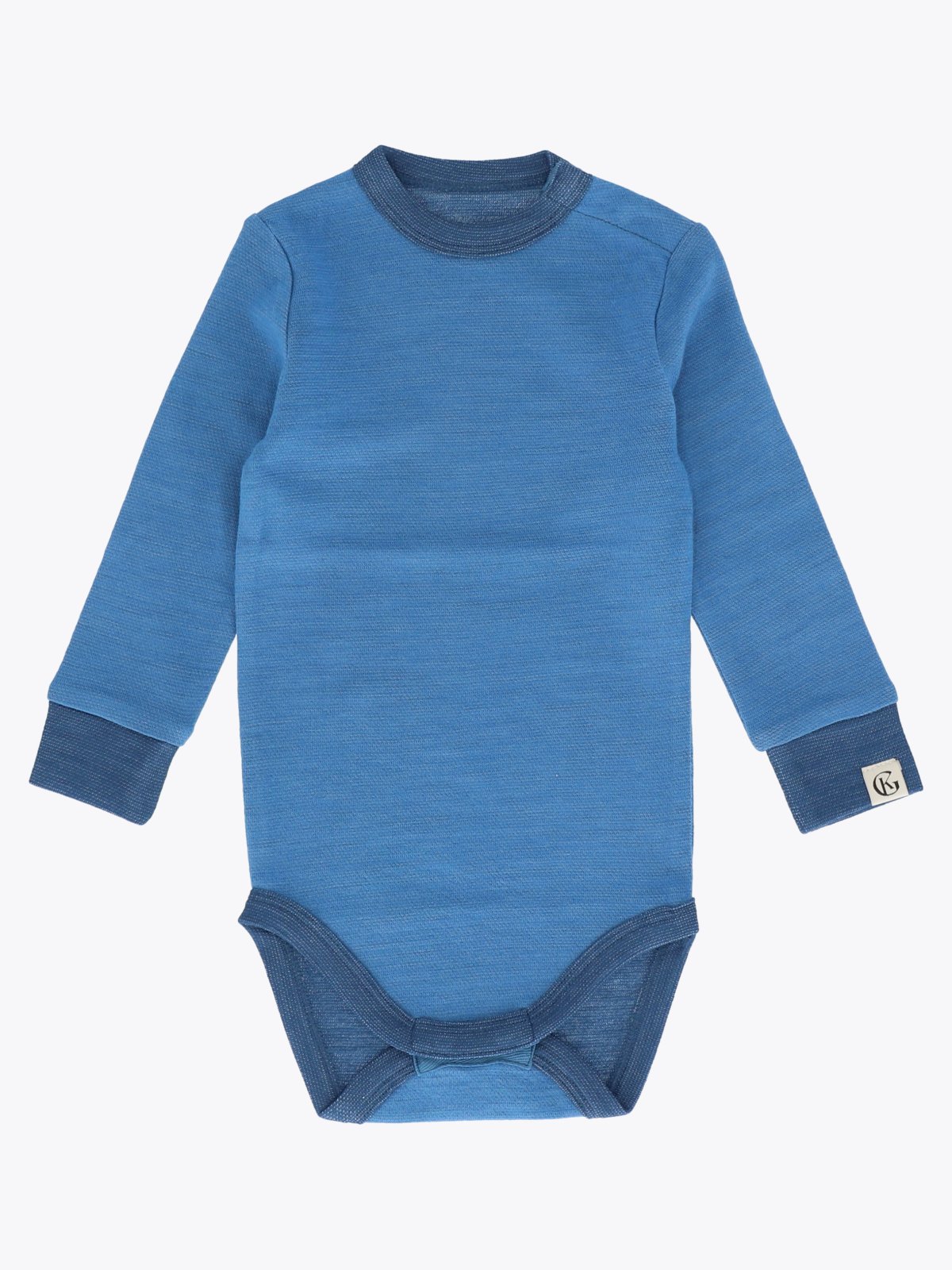Gullkorn Grana Ull Body Mørk Himmelblå