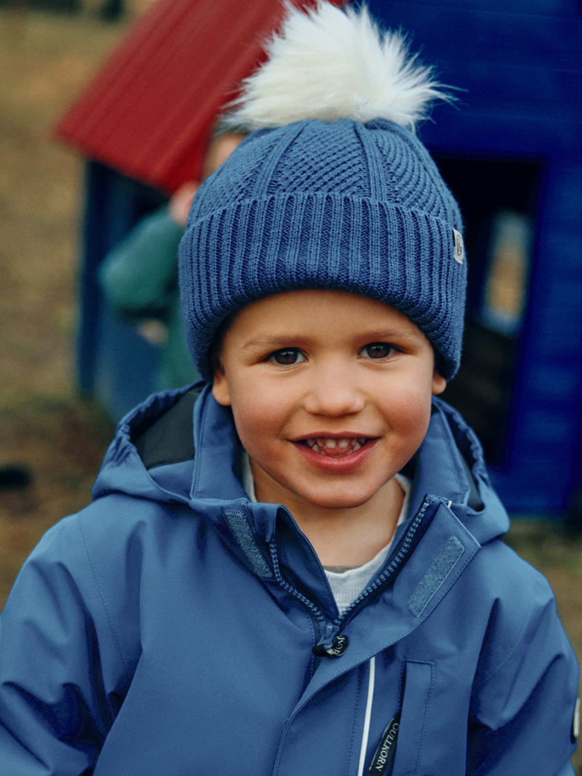 Gullkorn Gibbs Ull Lue Stormblå