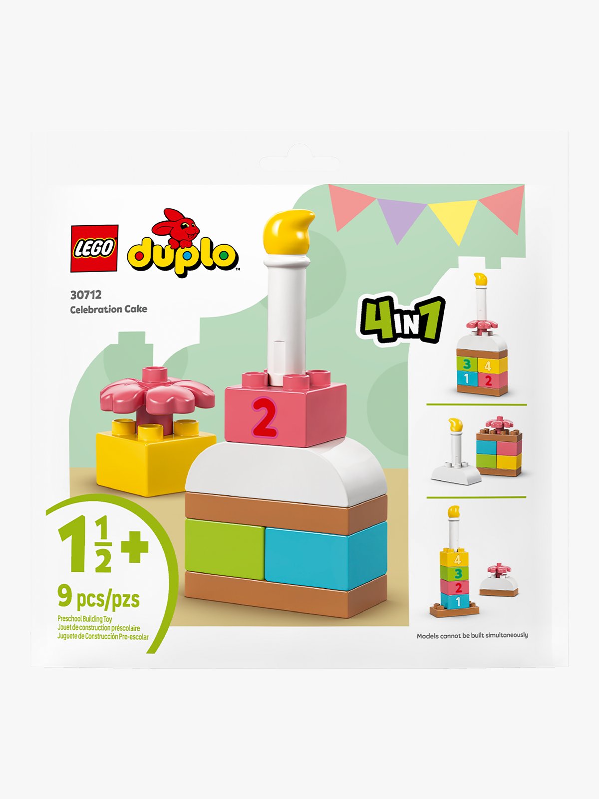 LEGO® DUPLO® My First Celebration Cake Flerfarget