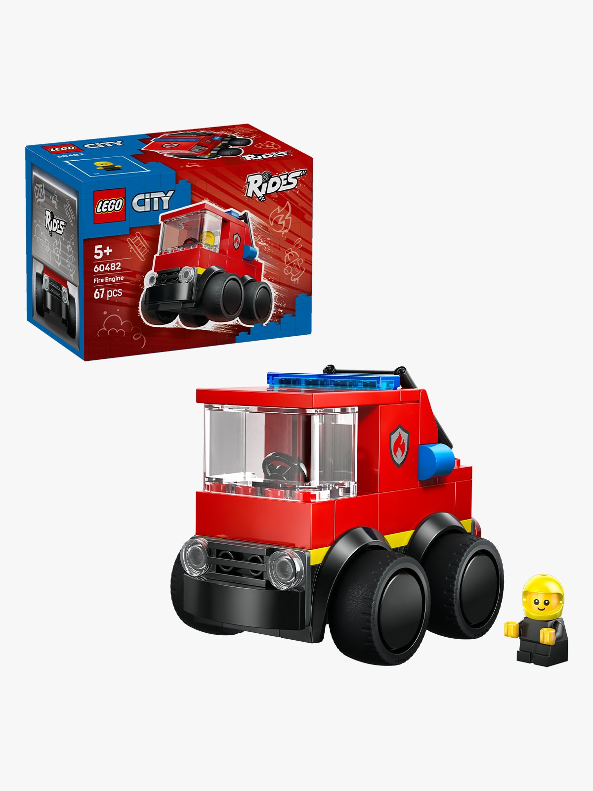 LEGO® City Rides – Fire Truck Flerfarget