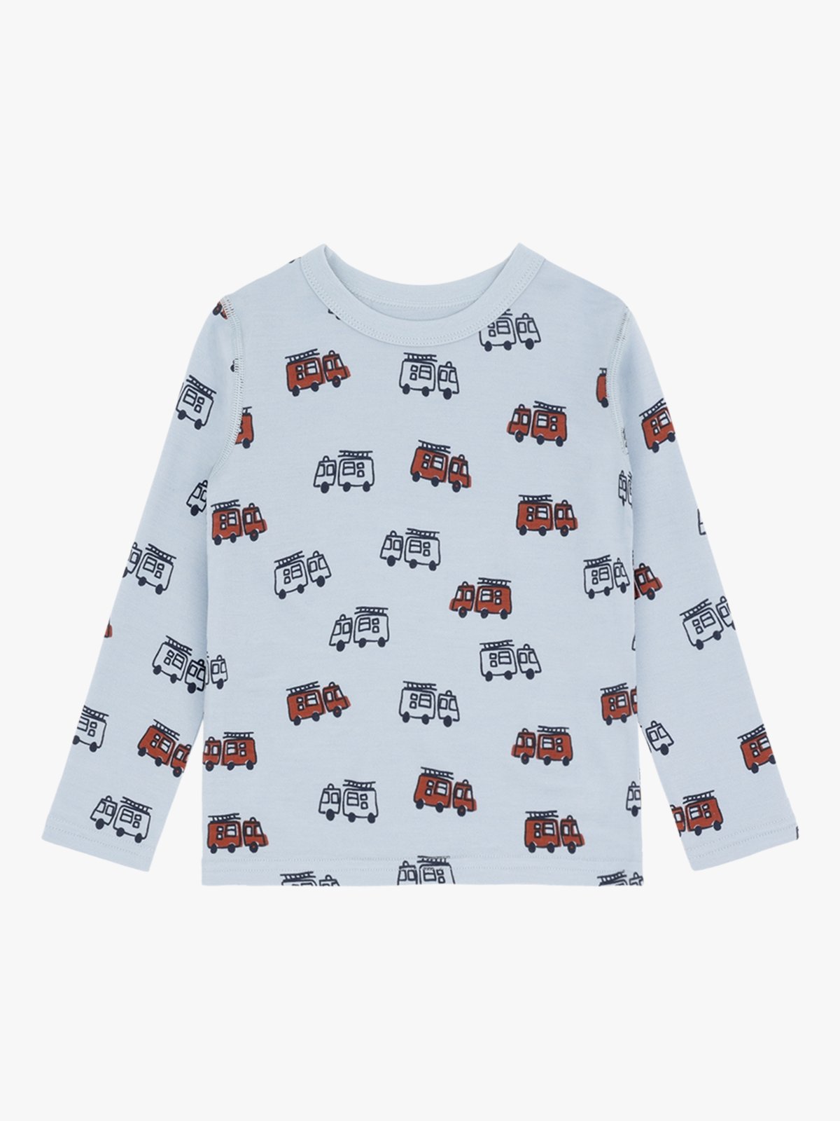 Hust and Claire Abba Firetruck Baby Blue